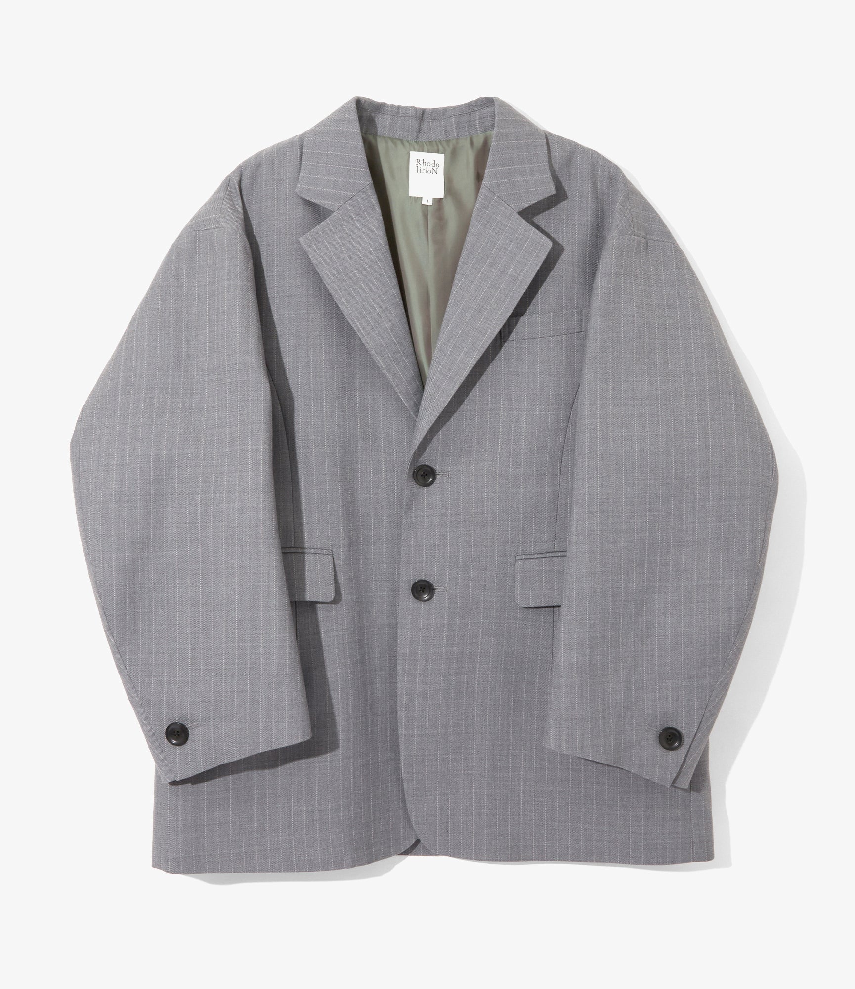 Women's Baggy Jacket - H. Grey - Gabardine