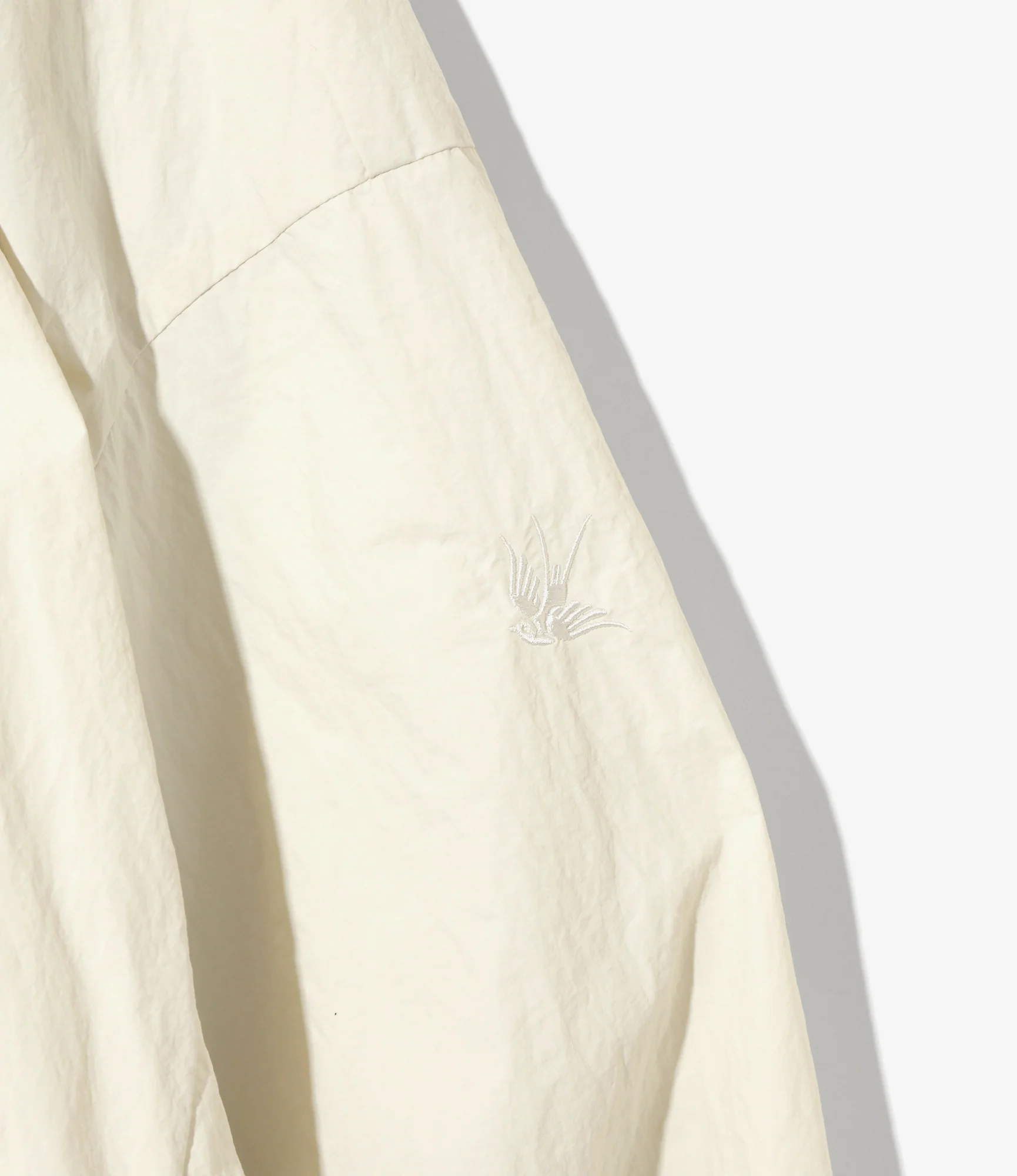 Women's Hooded Zip Coat - Natural - Image 3