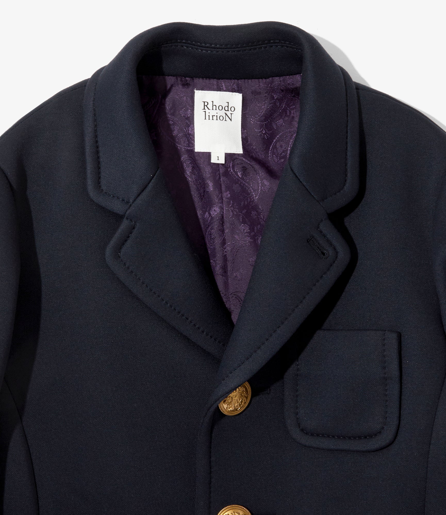 Women's Navy Blazer - Navy - Double Knit - Image 2