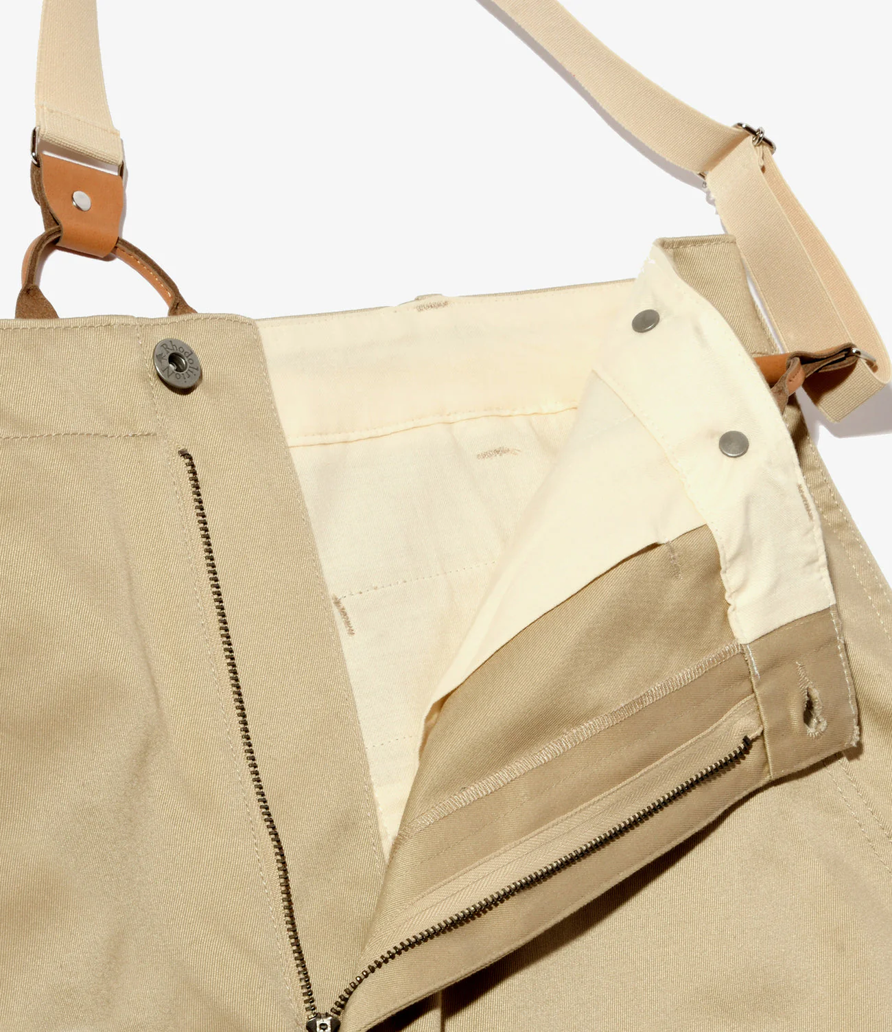 Suspender Pants - Khaki - Chino Cloth - Image 2