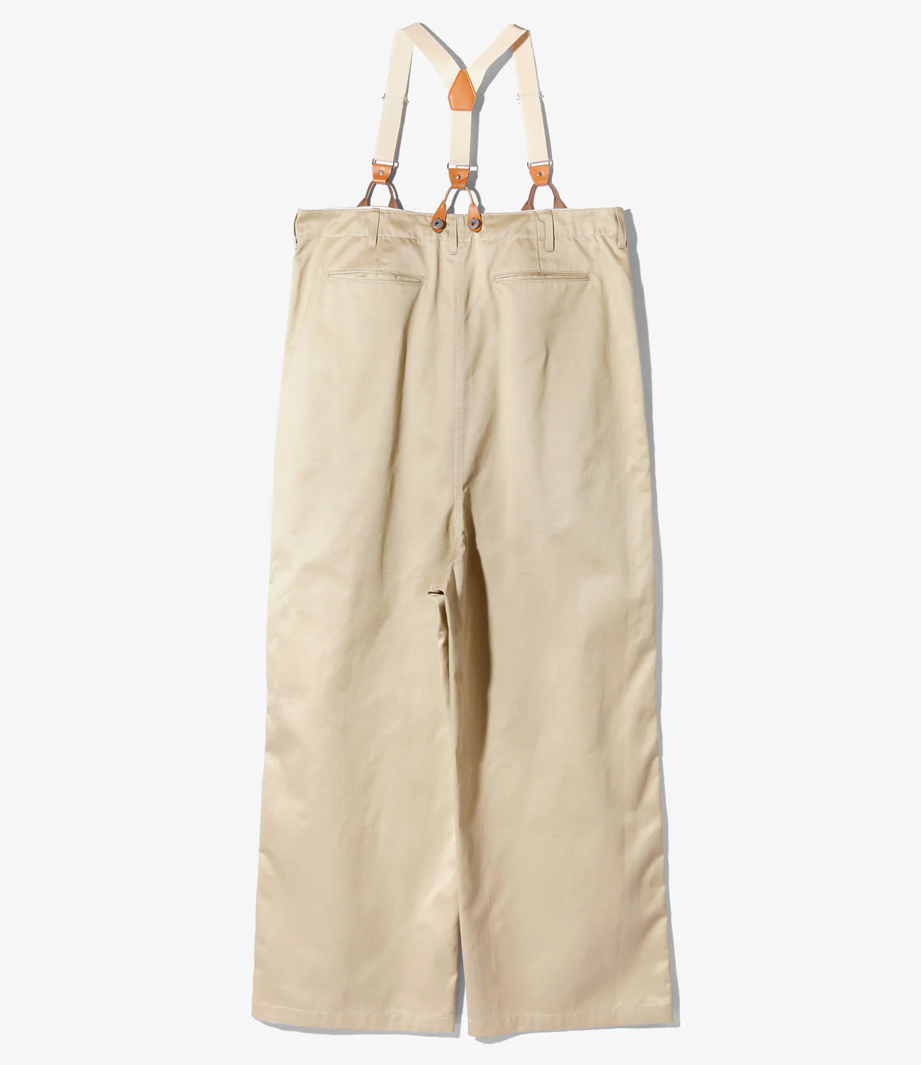 Suspender Pants - Khaki - Chino Cloth - Image 5