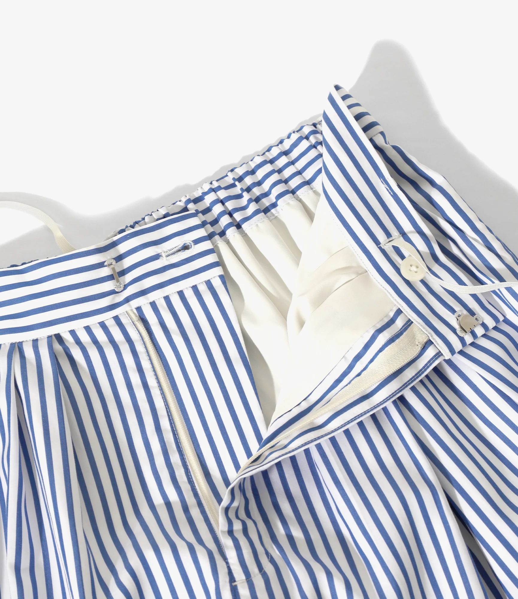 Women's Tack Balloon Pant - Off White - Stripe - Image 3