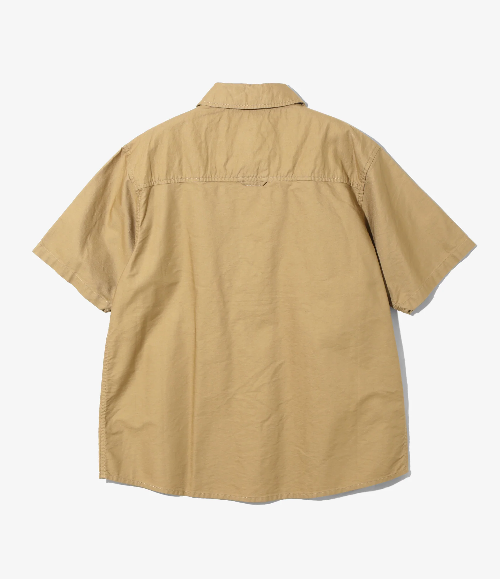 Work Shirt with Emblem - Khaki - Image 3