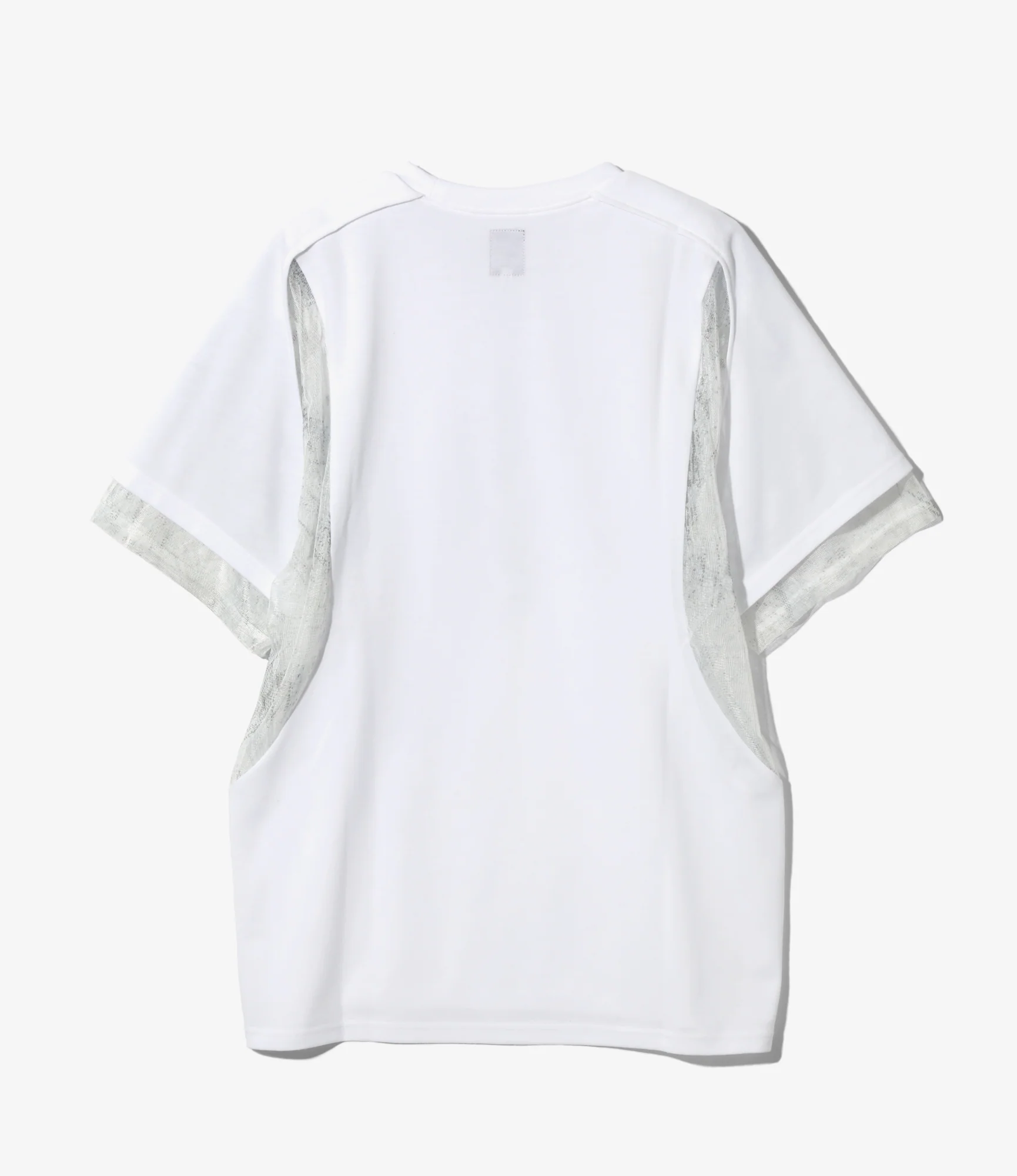 S2W8 x AFFXWRKS - S/S Crew Neck Tee - White - Poly Jersey - Image 4