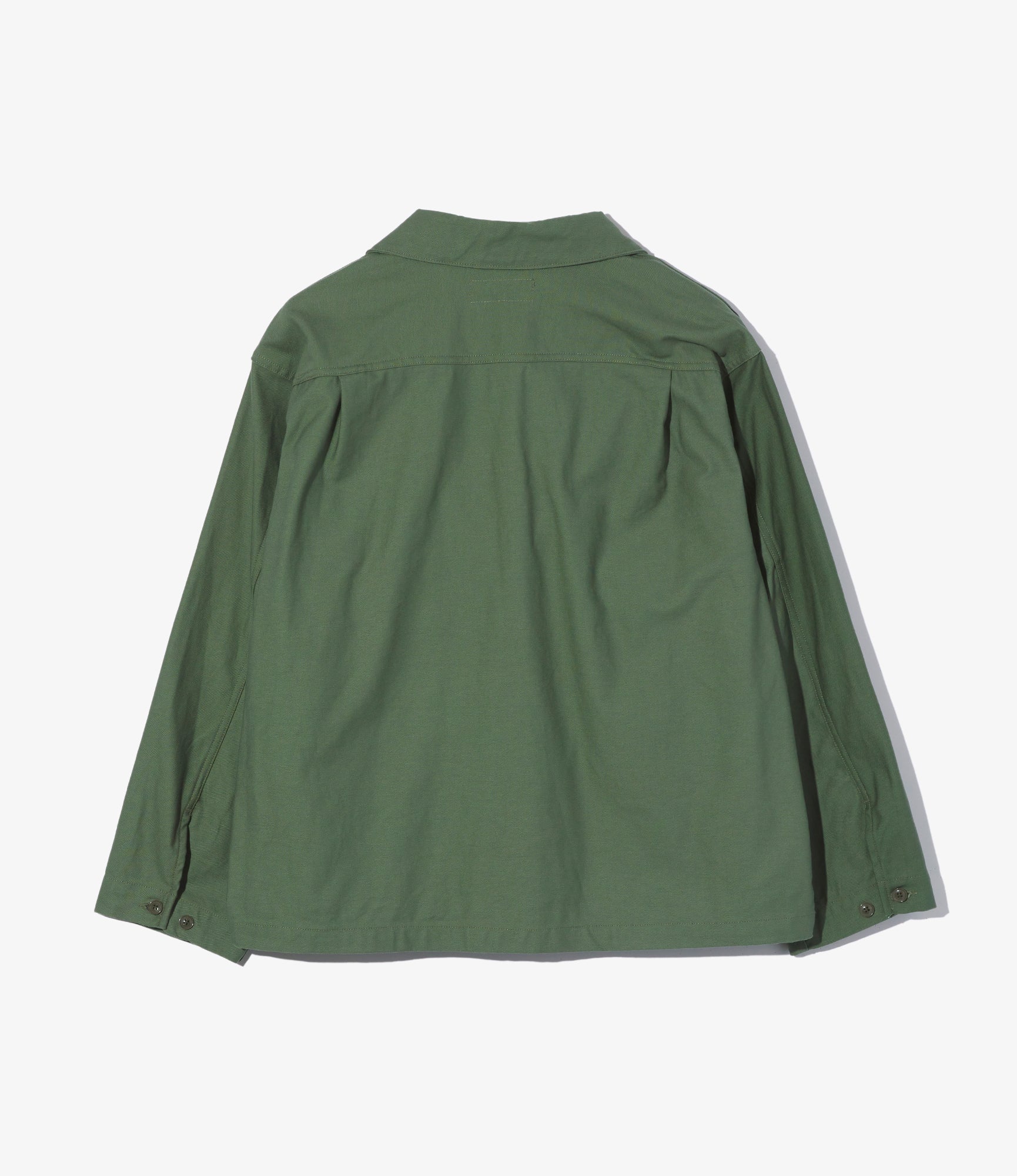 Sea Bees Jacket - Olive Cotton Reverse Sateen - Image 3