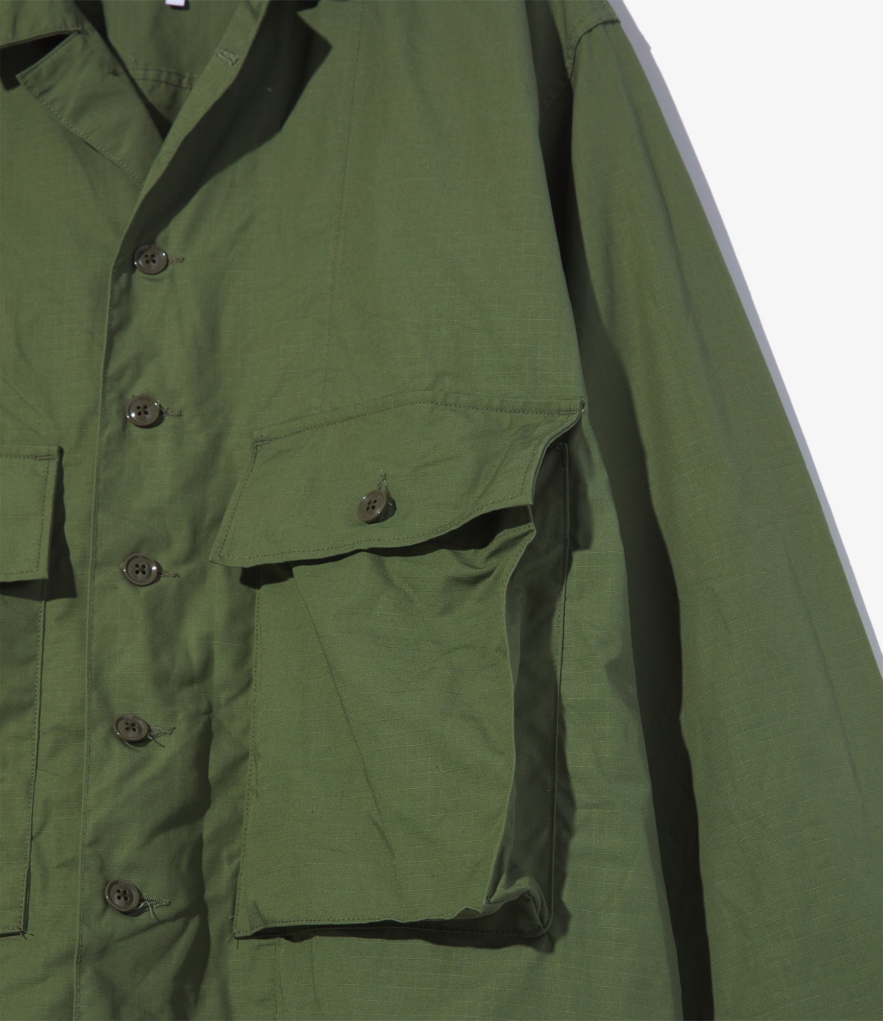 Sea Bees Jacket - Olive Cotton Ripstop - Image 2