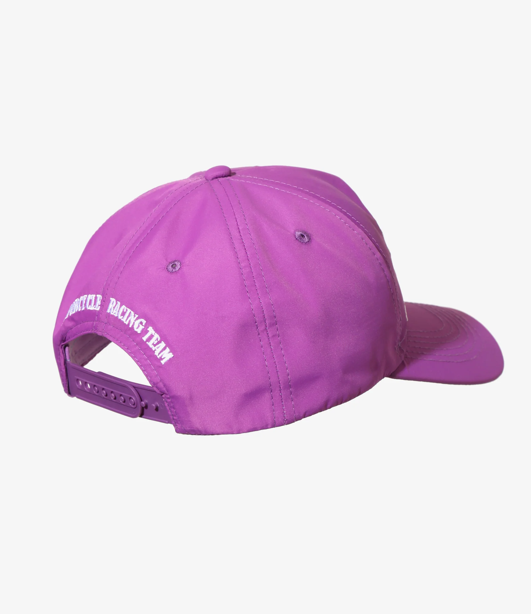 Racing Cap - Purple - Poly Taffeta - Image 4