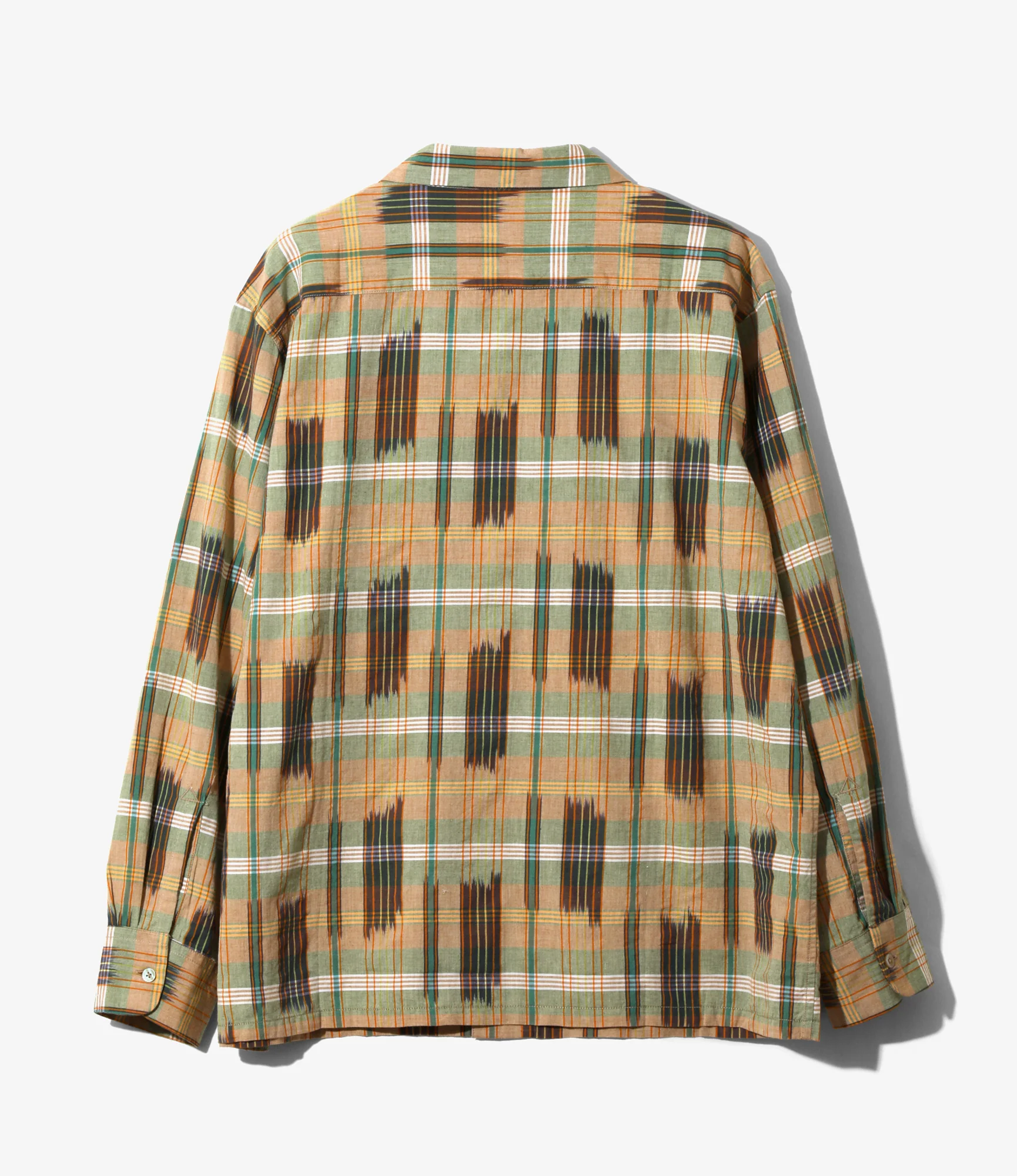 6 Pocket Shirt - Green - Madras Plaid - Image 3