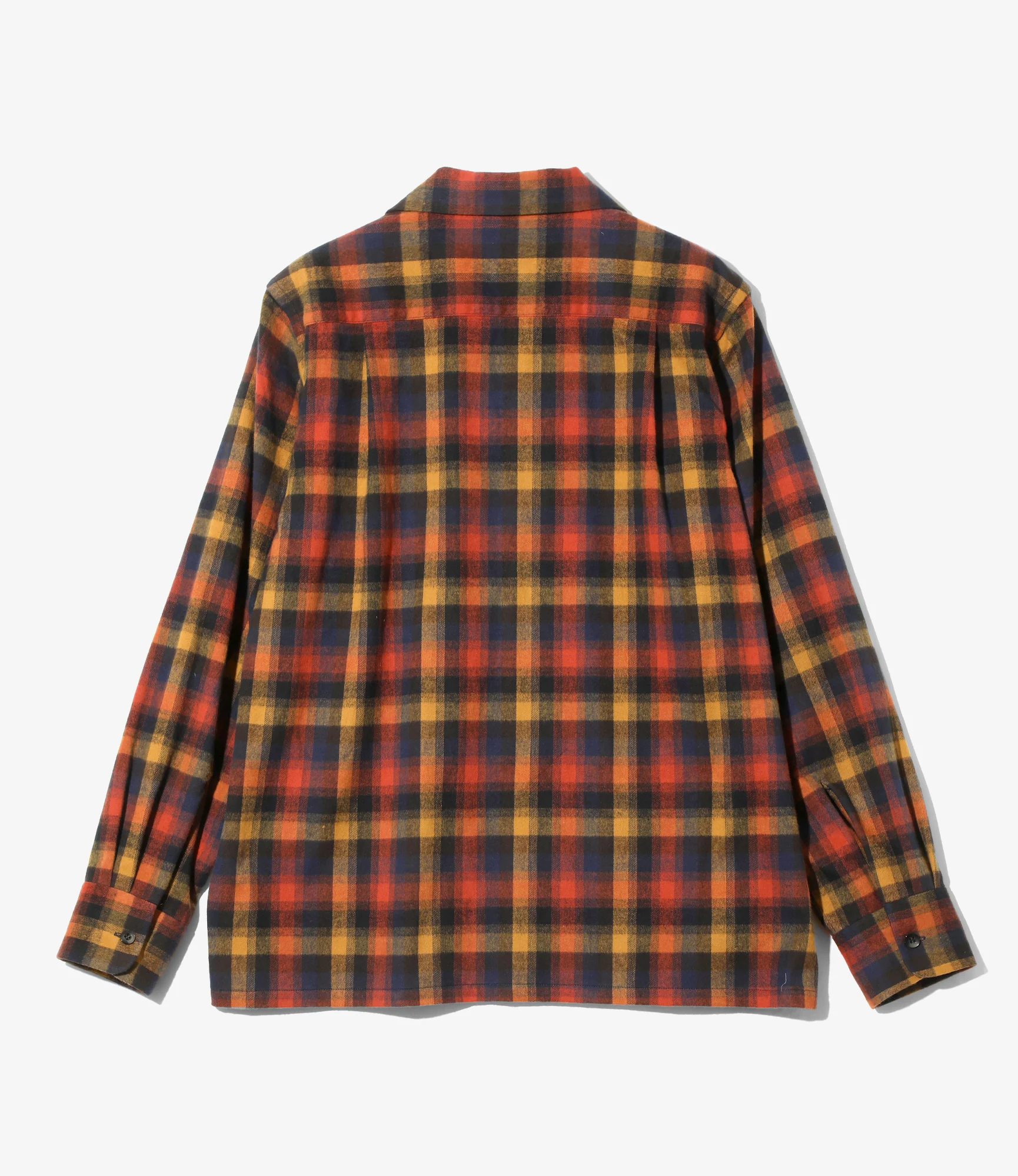 6 Pocket Shirt - Red - Cotton Plaid - Image 5