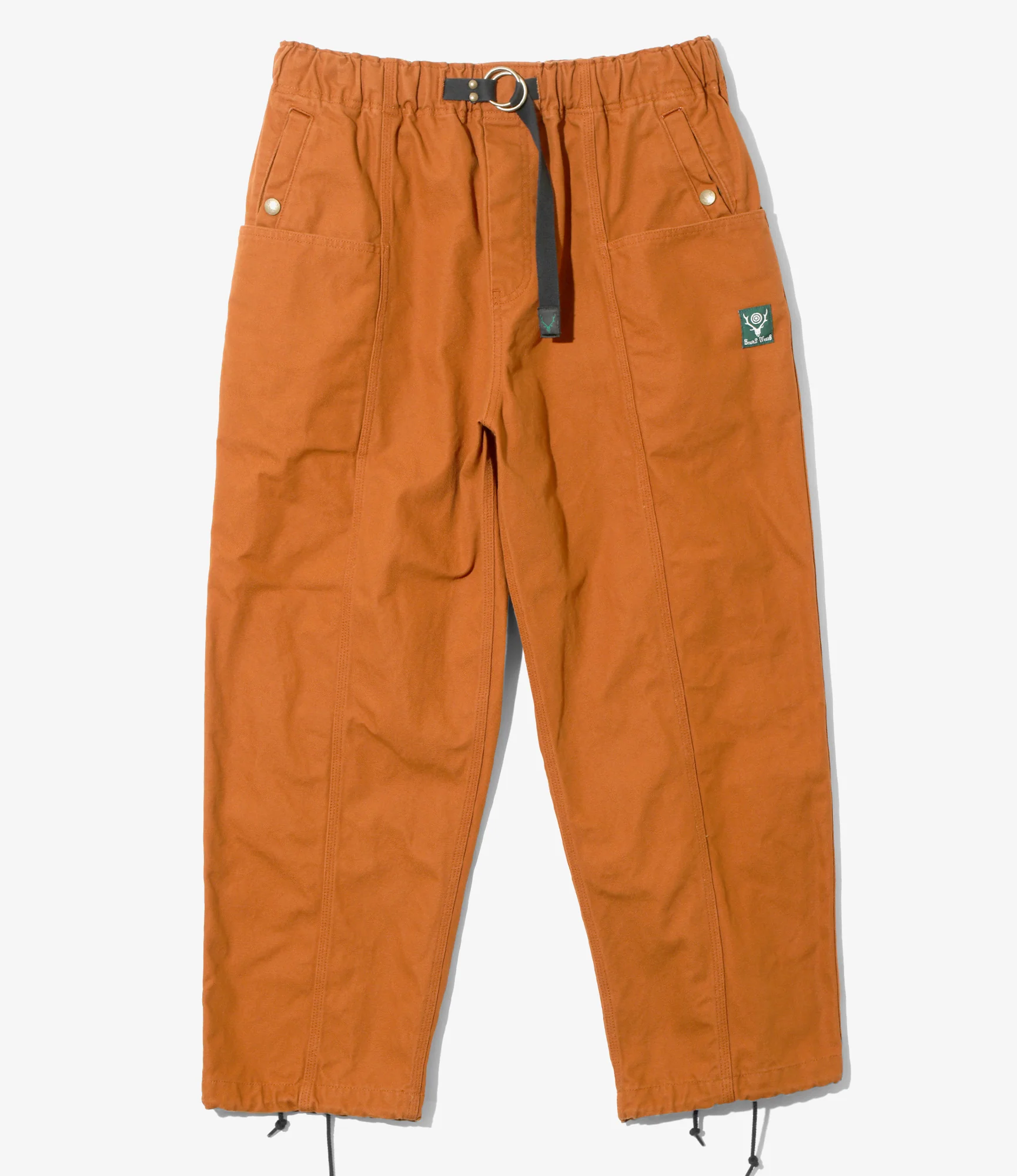 Belted C.S.Pant - Brick - 11.5oz Cotton Canvas