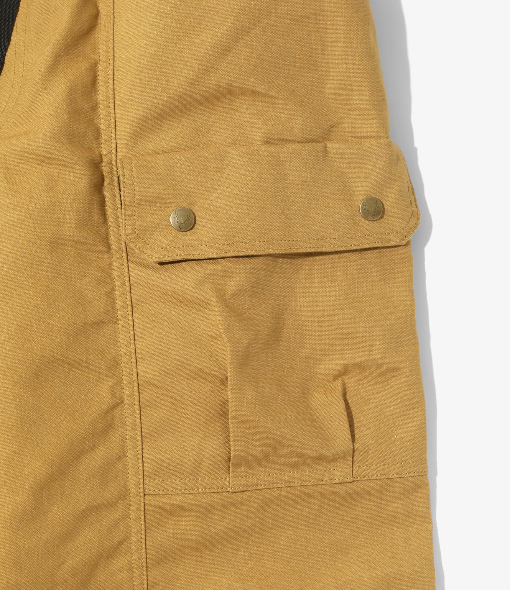 Belted Harbor Pant - Mustard - OX / Paraffin Coating - Image 2