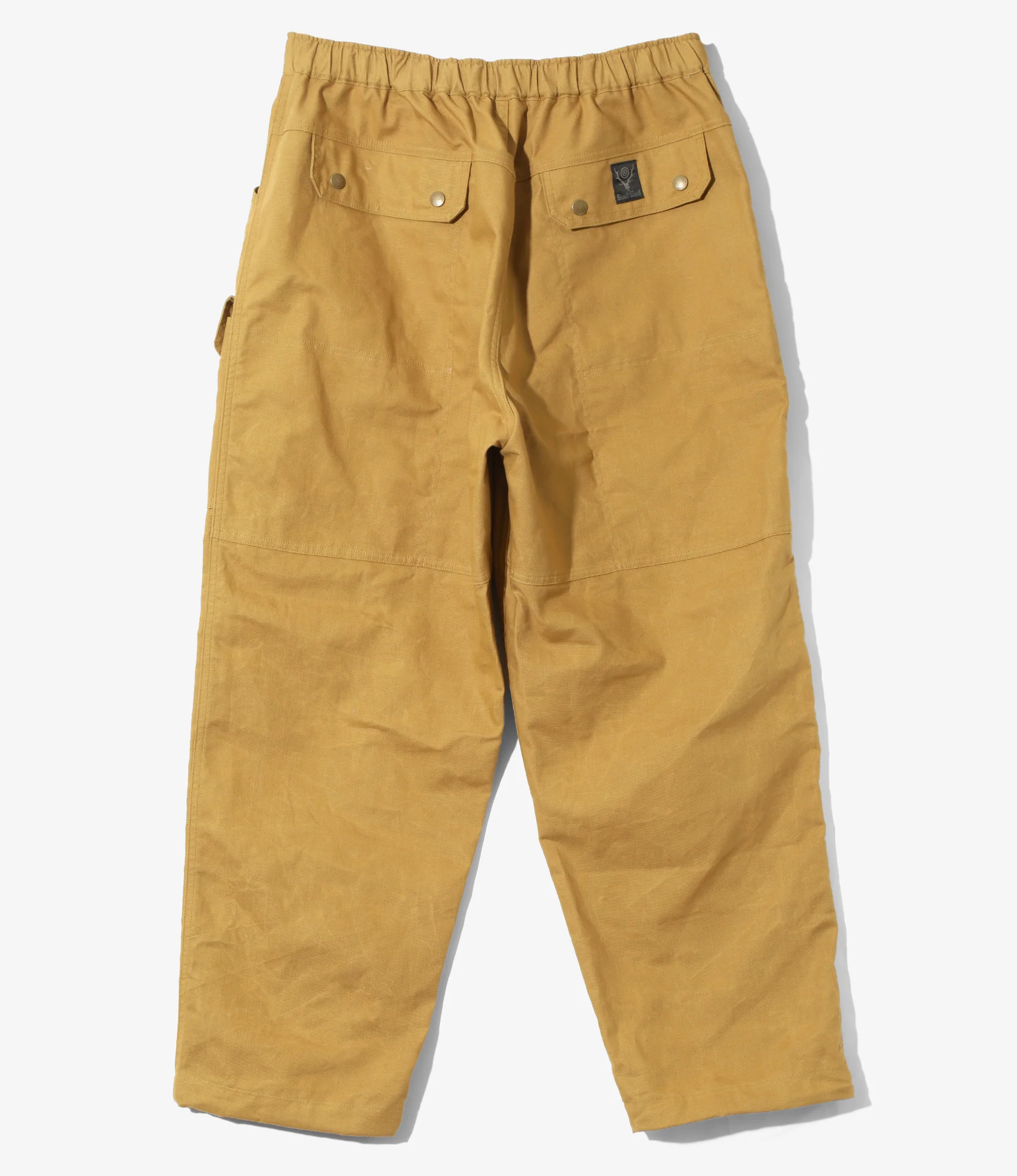 Belted Harbor Pant - Mustard - OX / Paraffin Coating - Image 5