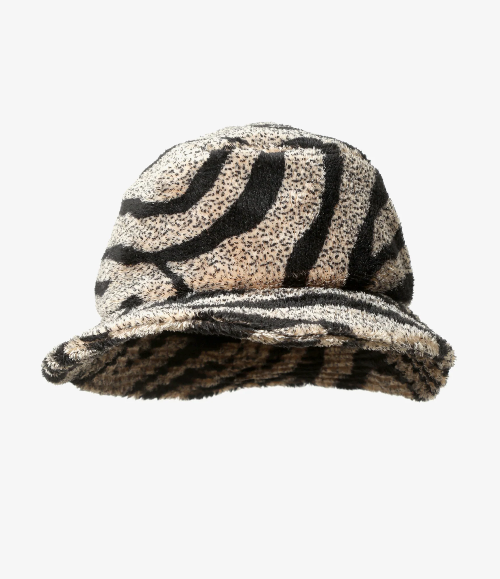 Bucket Hat - Beige - Poly Fleece / Printed