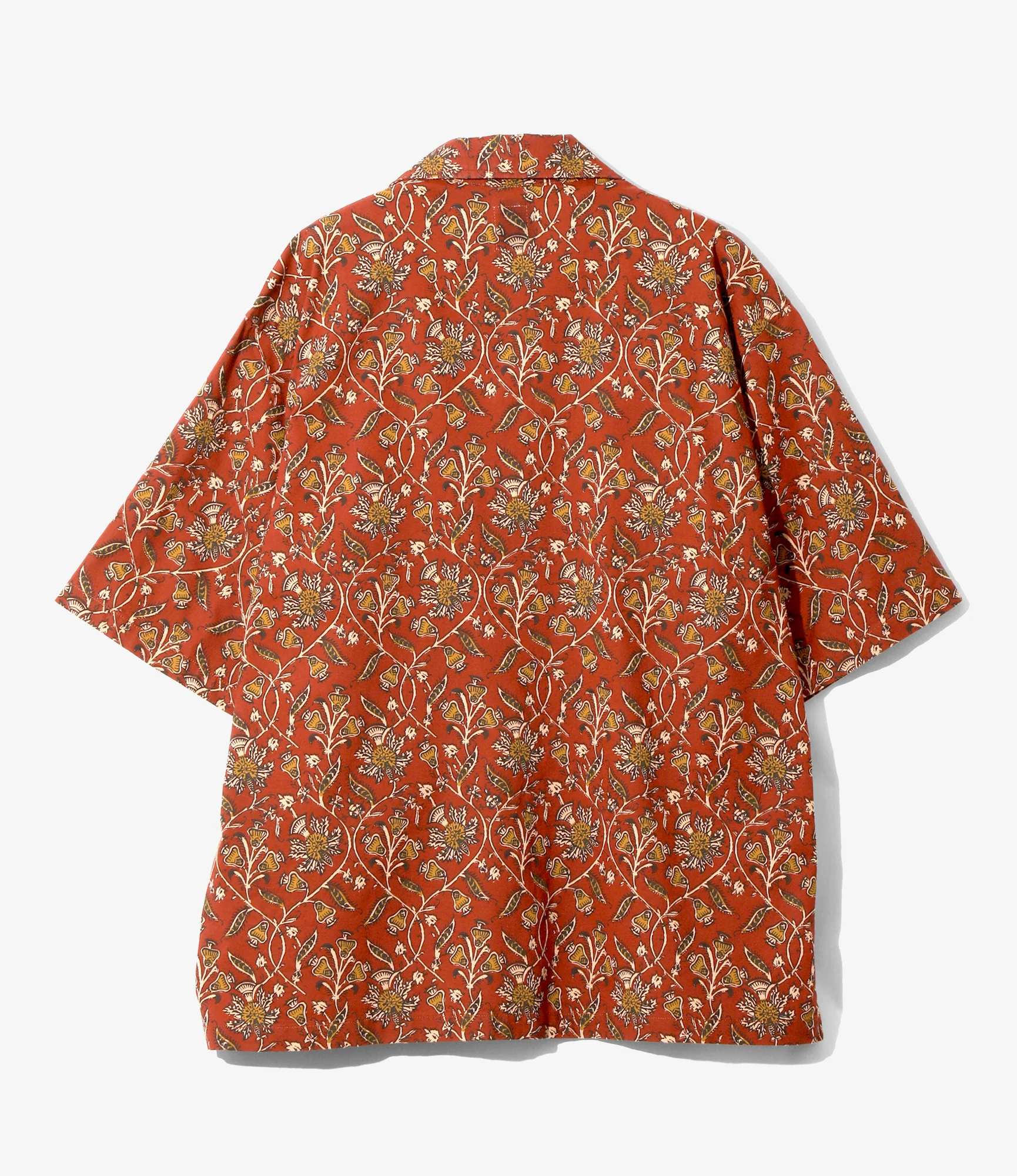 Cabana Shirt - Red - Batik Printed - Image 3