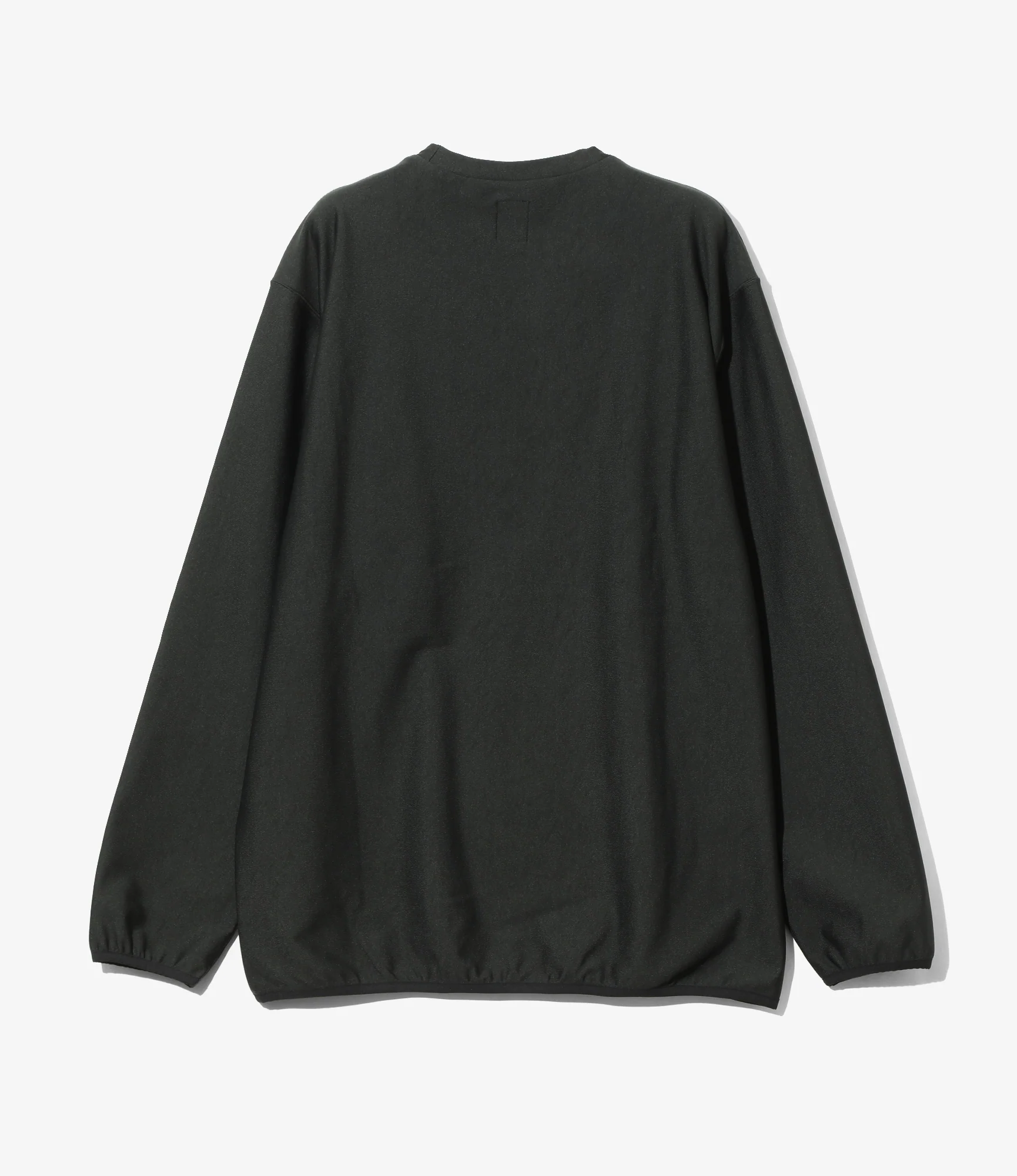 Crew Neck Scouting Shirt - Green - N/PE/PU Tricot Jersey - Image 4