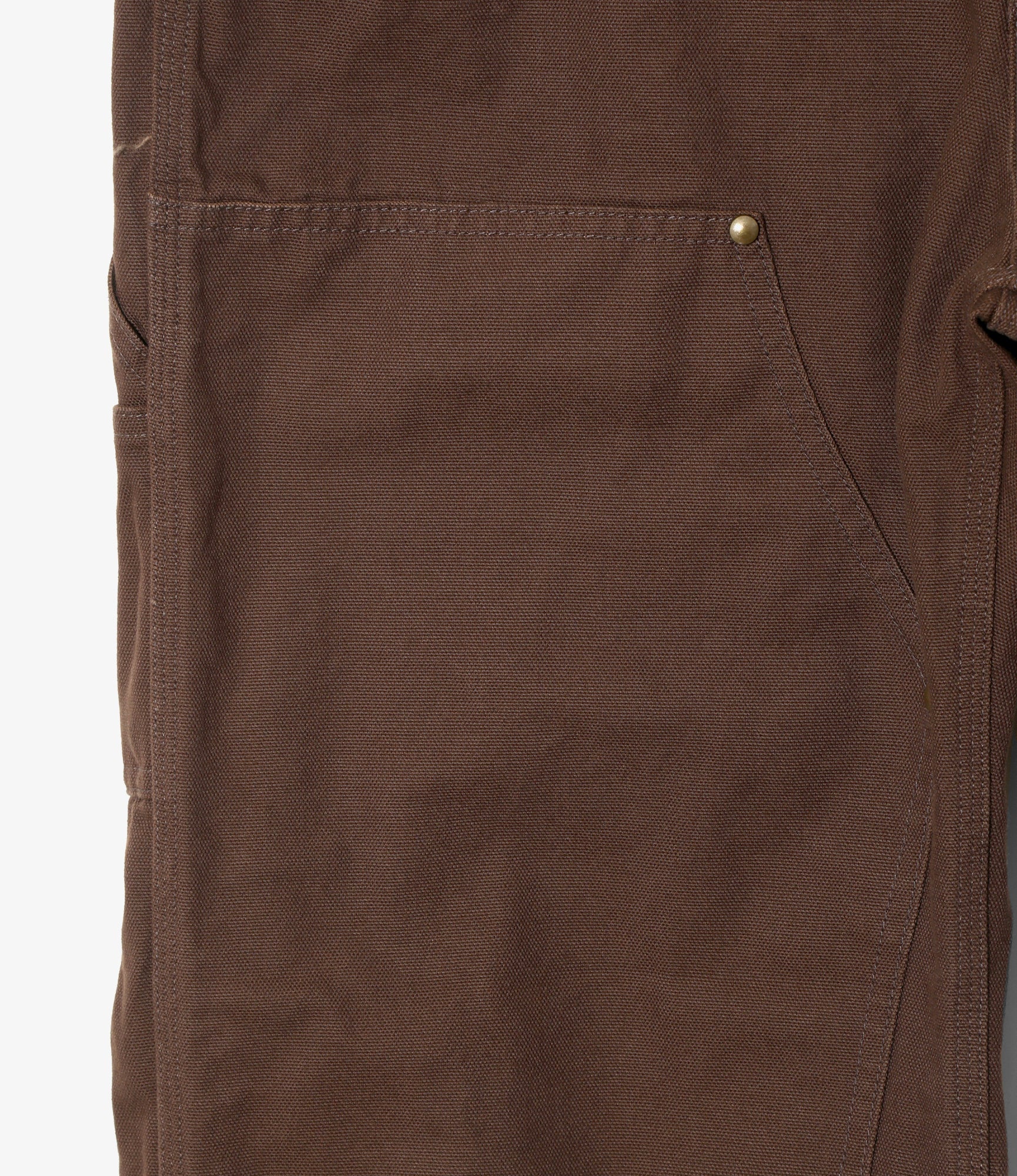 Double Knee Painter Pant - Brown - 11.5oz Cotton Canvas - Image 4