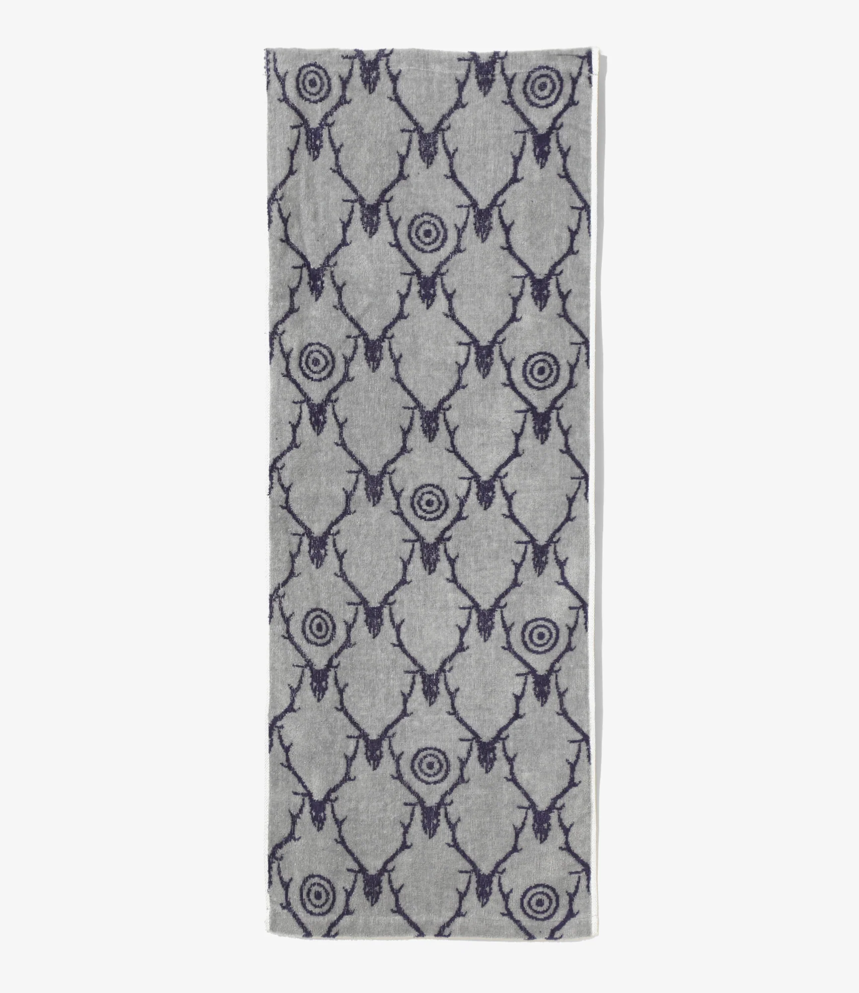 Face Towel - Grey - Cotton Pile Jq. / Skull&Target - Image 2
