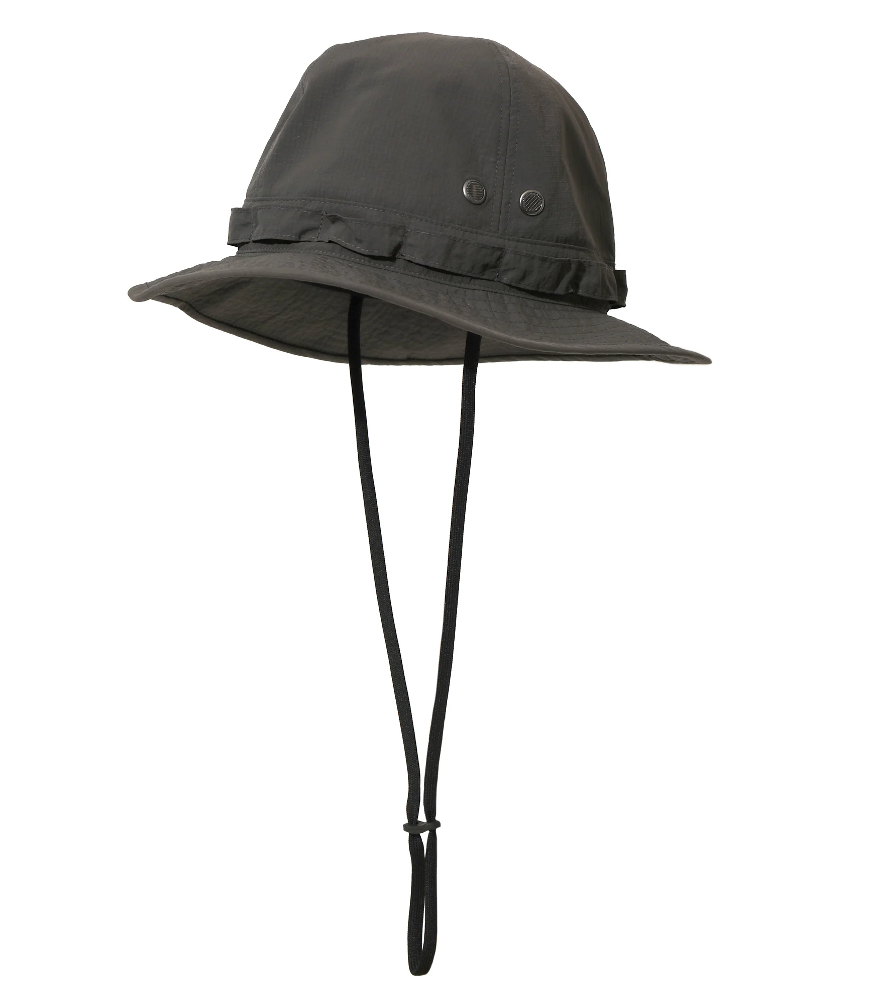 Jungle Hat - Charcoal - Nylon Ripstop