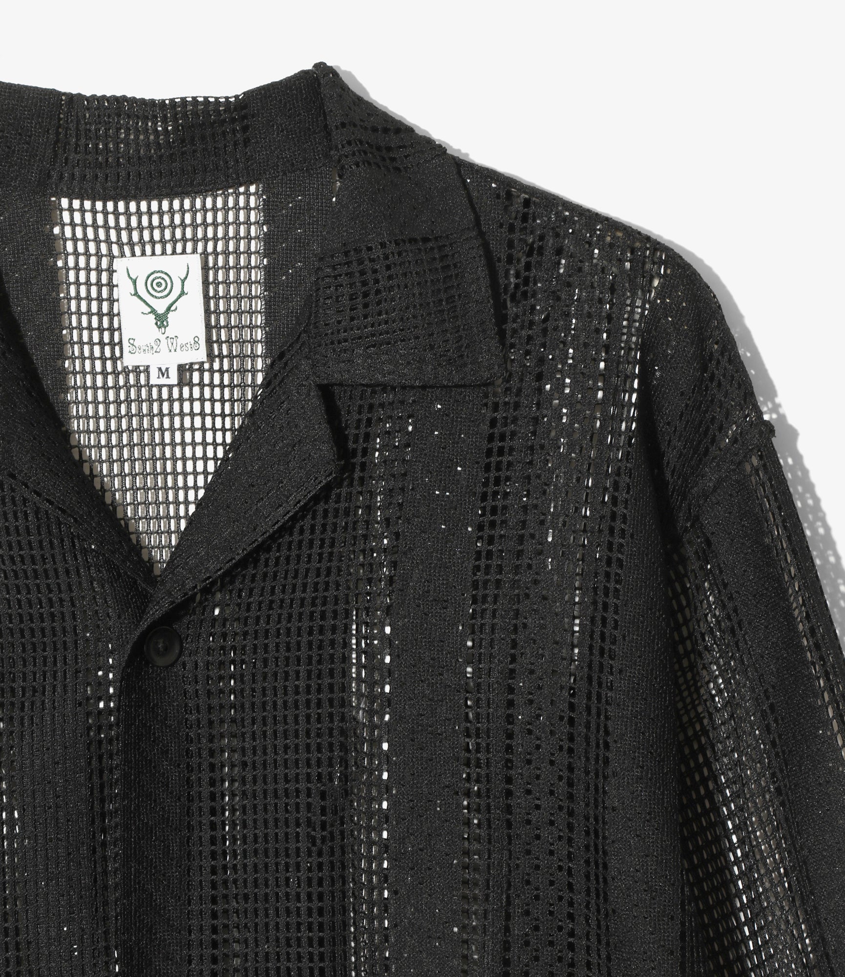 L/S Cabana Shirt - Black - Poly Lace Jq. - Image 2