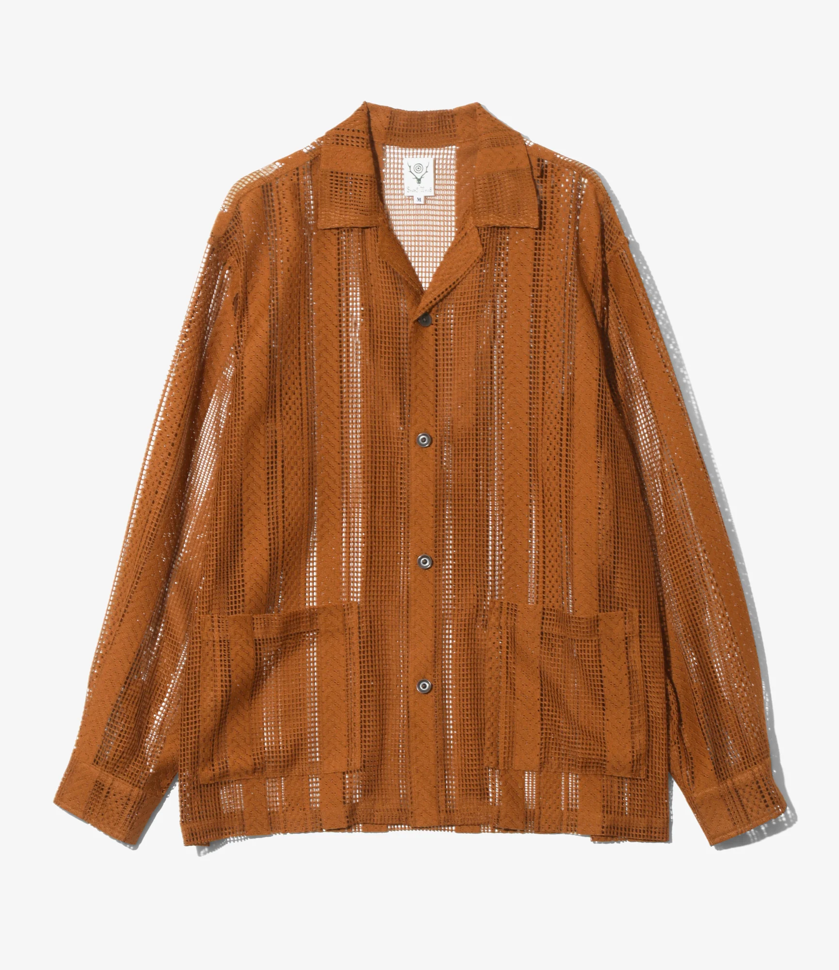 L/S Cabana Shirt - Mustard - Poly Lace Jq.