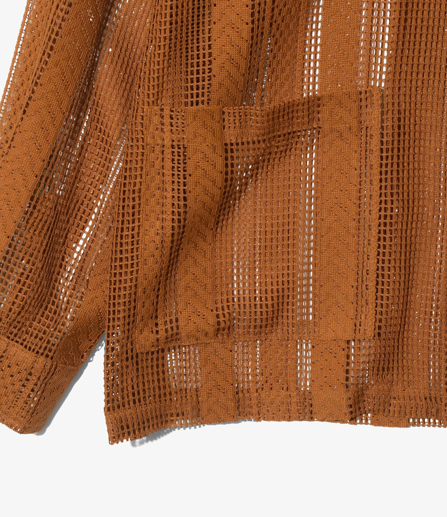 L/S Cabana Shirt - Mustard - Poly Lace Jq. - Image 3
