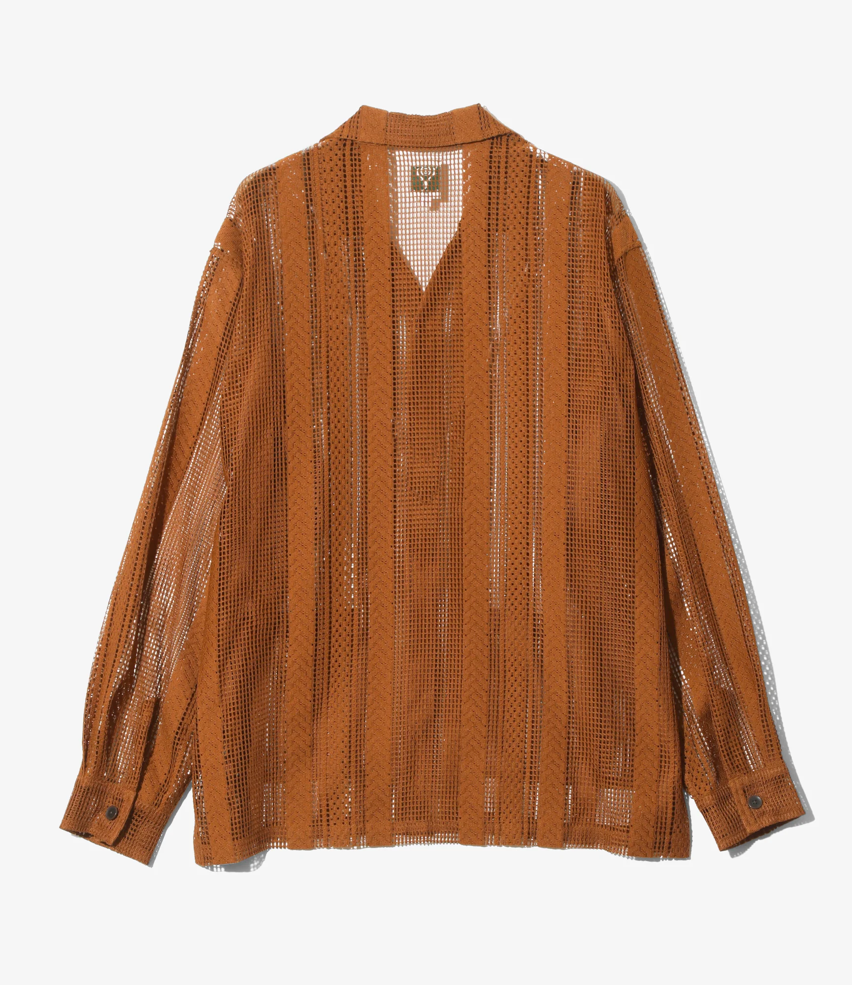 L/S Cabana Shirt - Mustard - Poly Lace Jq. - Image 4