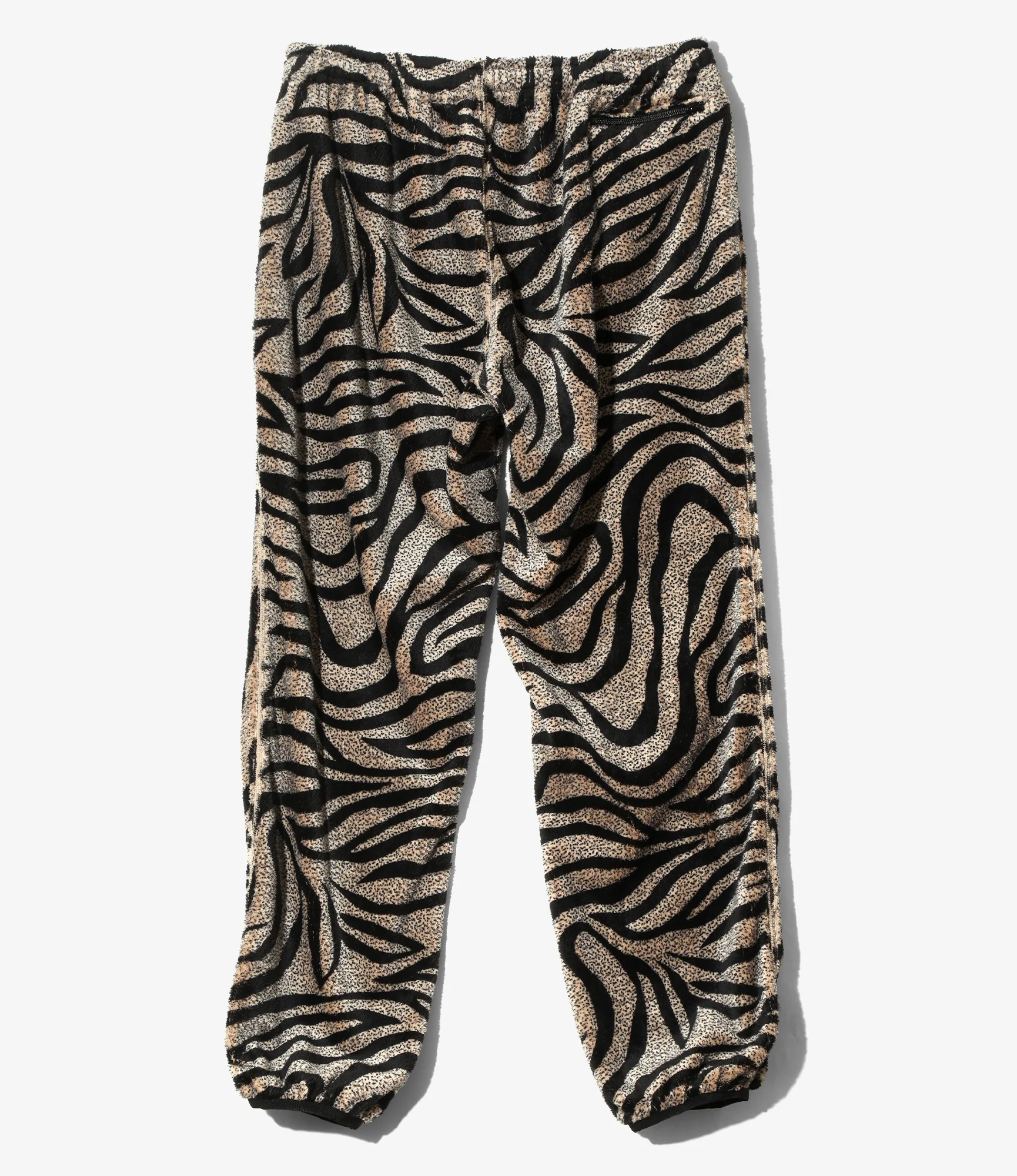 Piping Pant - Beige - Poly Fleece / Printed - Image 4