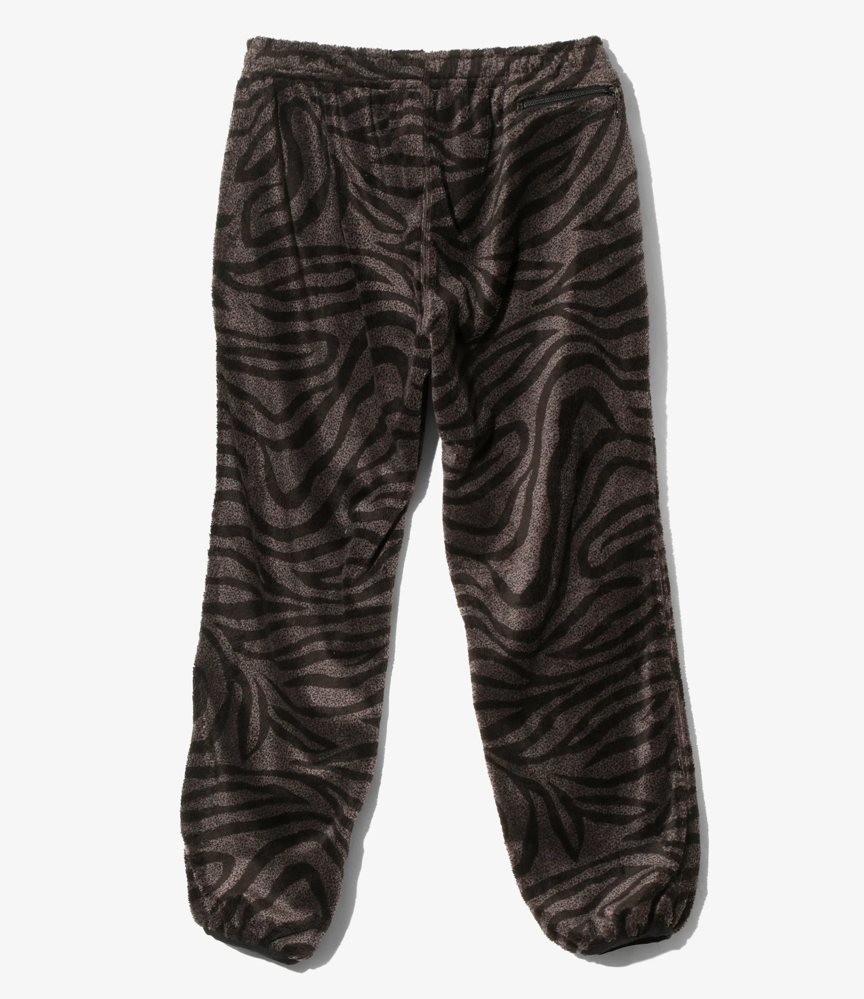 Piping Pant - Mocha - Poly Fleece / Printed - Image 4