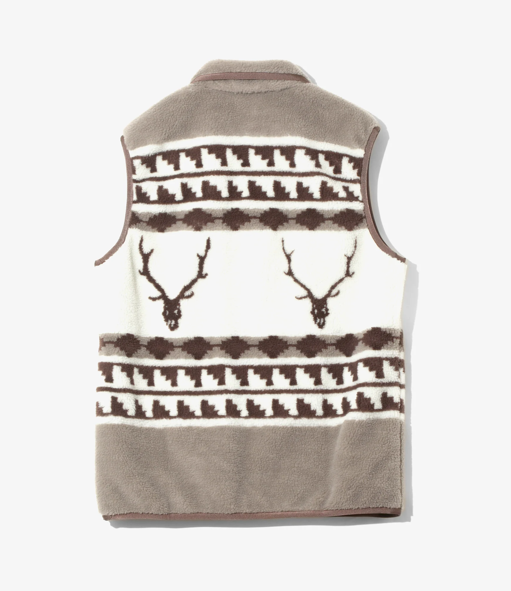 Piping Vest - Beige - Poly Boa Jq. - Image 4
