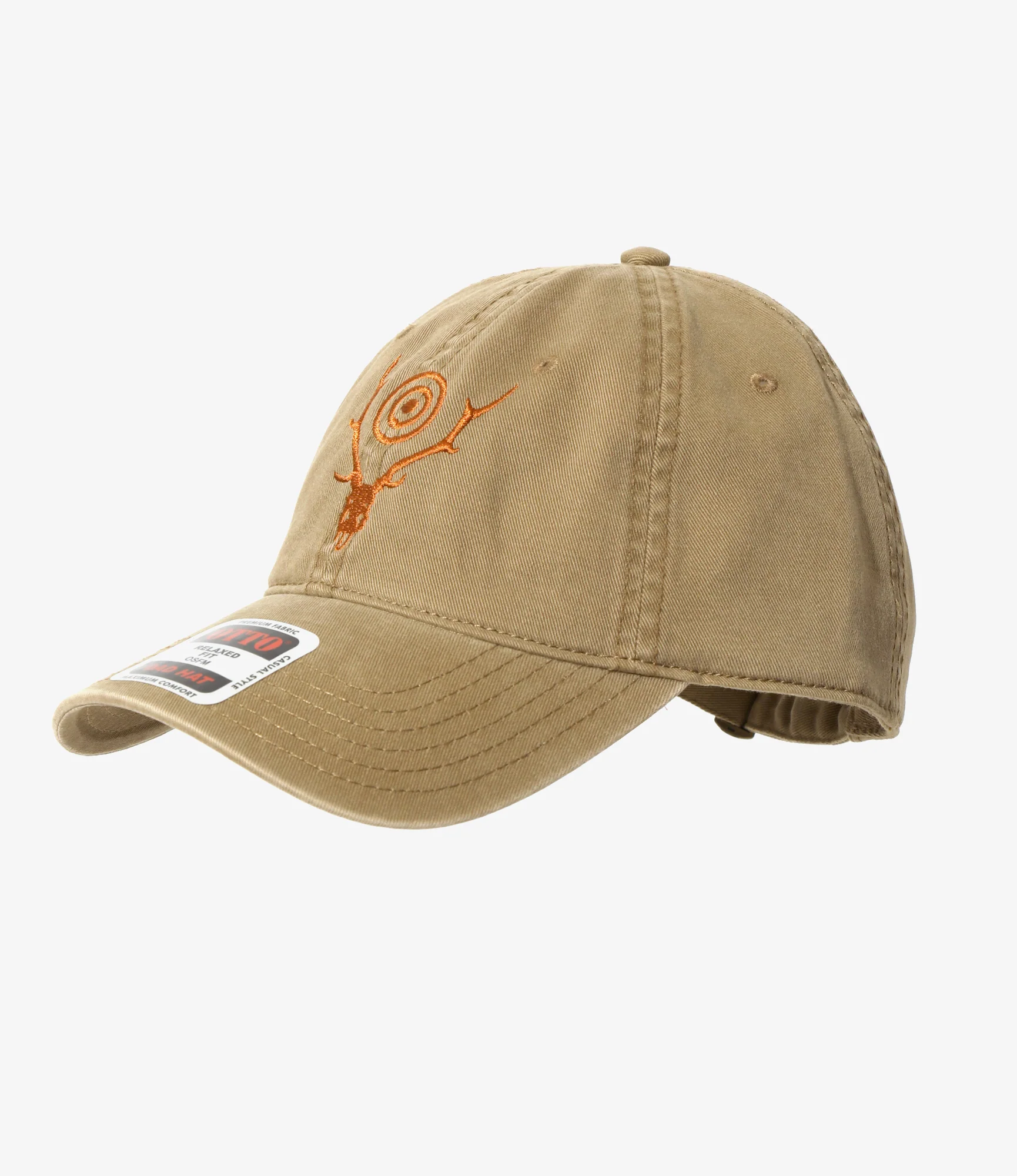 Strap Back Cap - Coyote - S&T Emb.