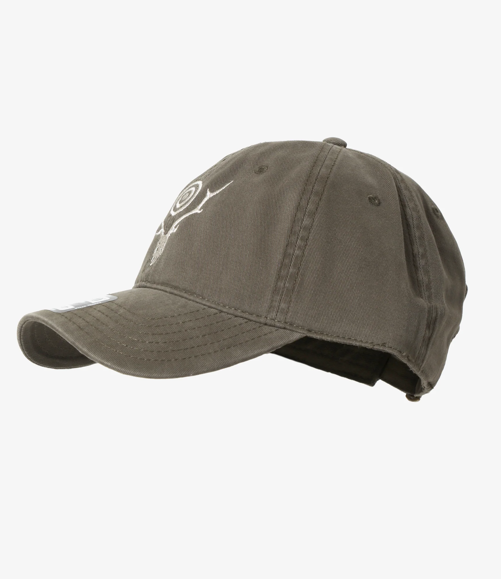 Strap Back Cap - Dk.Olive - S&T Emb.