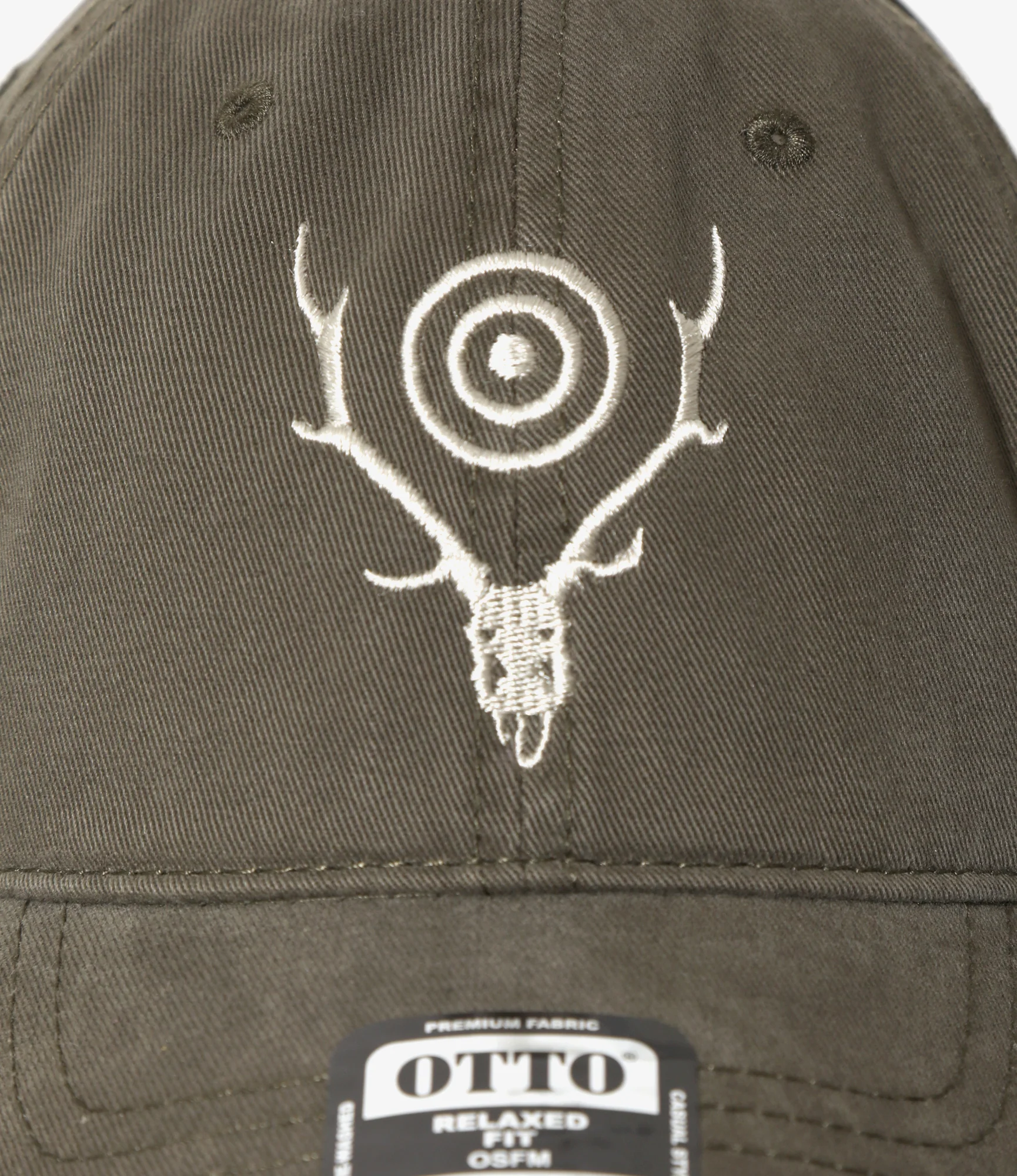 Strap Back Cap - Dk.Olive - S&T Emb. - Image 3