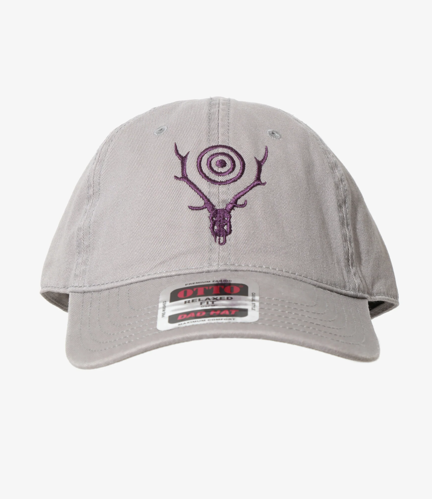 Strap Back Cap - Grey - S&T Emb. - Image 2