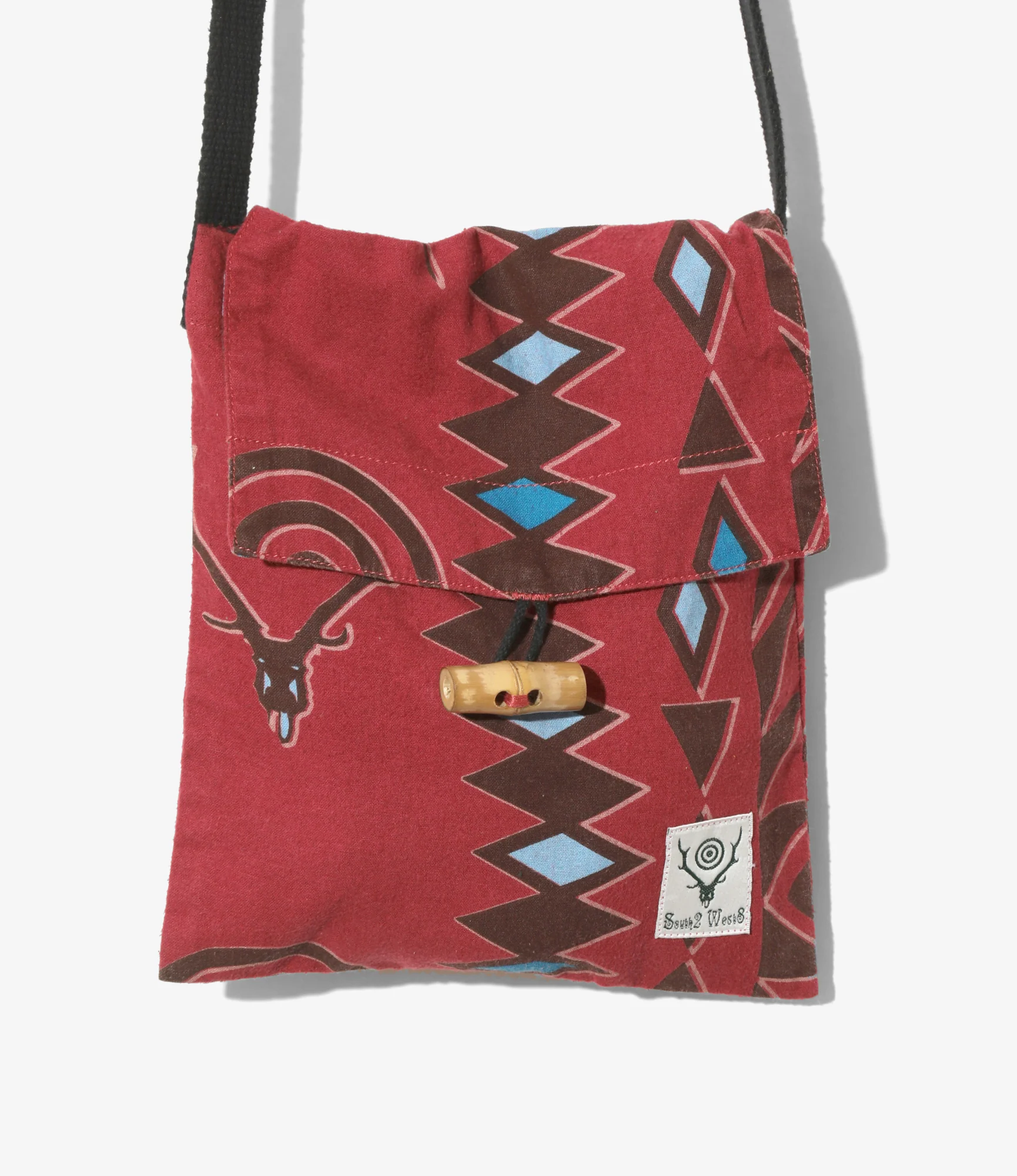 String Bag - Skull&Target - Flannel Cloth / Printed