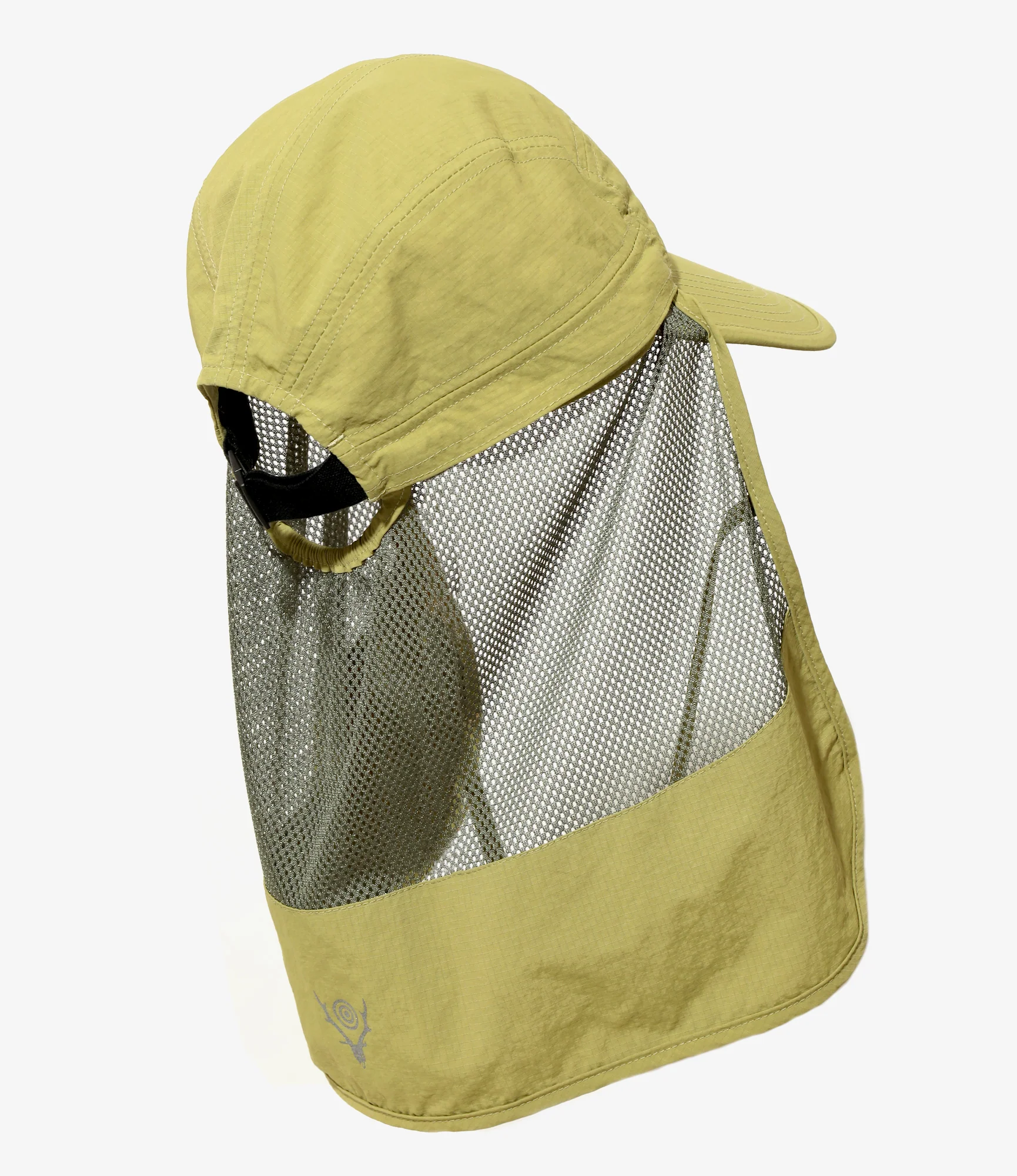 Sunshade Cap - Olive - Nylon Ripstop - Image 3