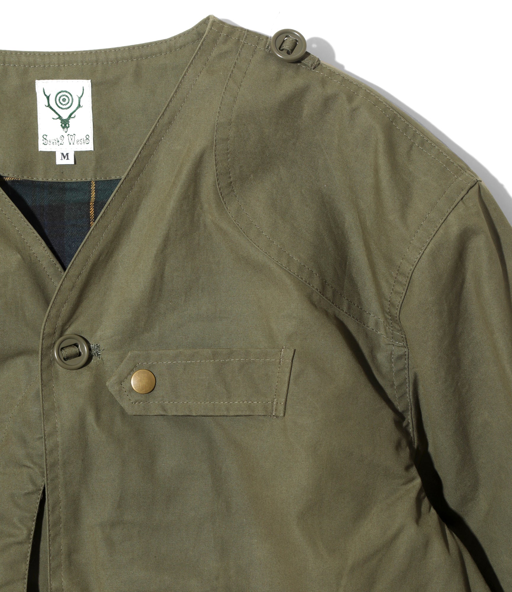 Tenkara Jacket - Olive - Waxed Cotton - Image 2