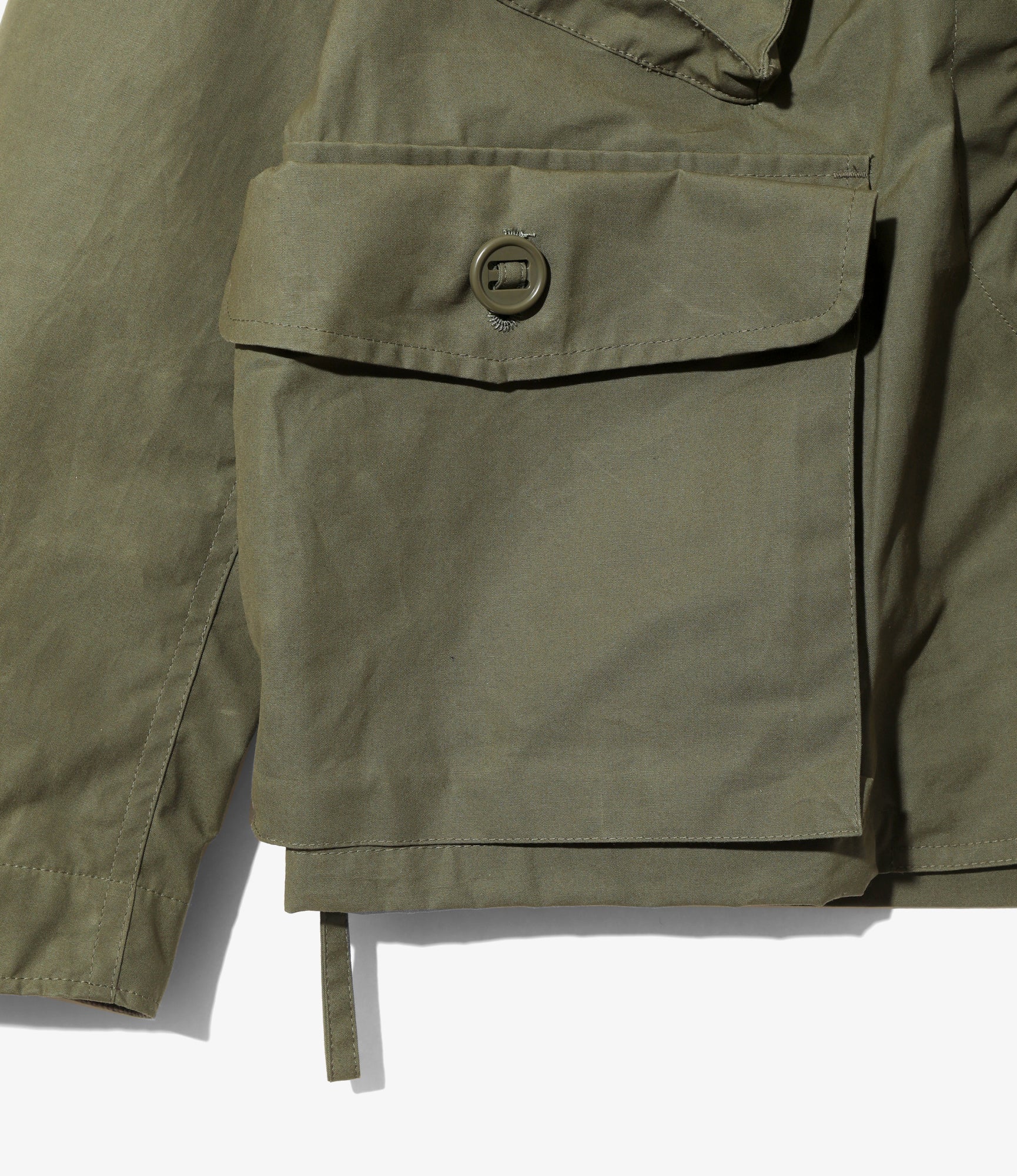 Tenkara Jacket - Olive - Waxed Cotton - Image 4