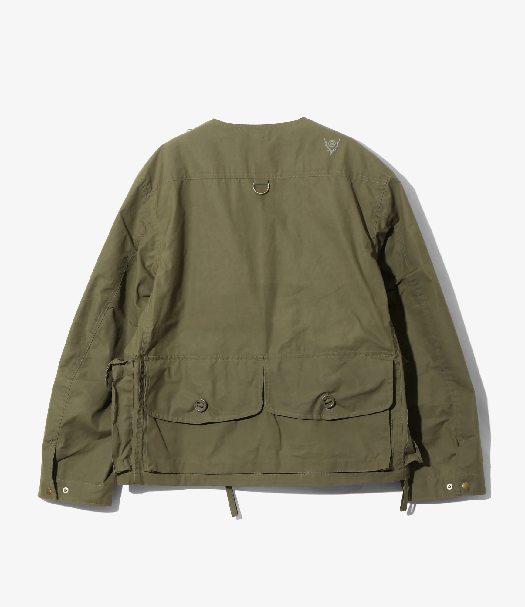 Tenkara Jacket - Olive - Waxed Cotton - Image 5