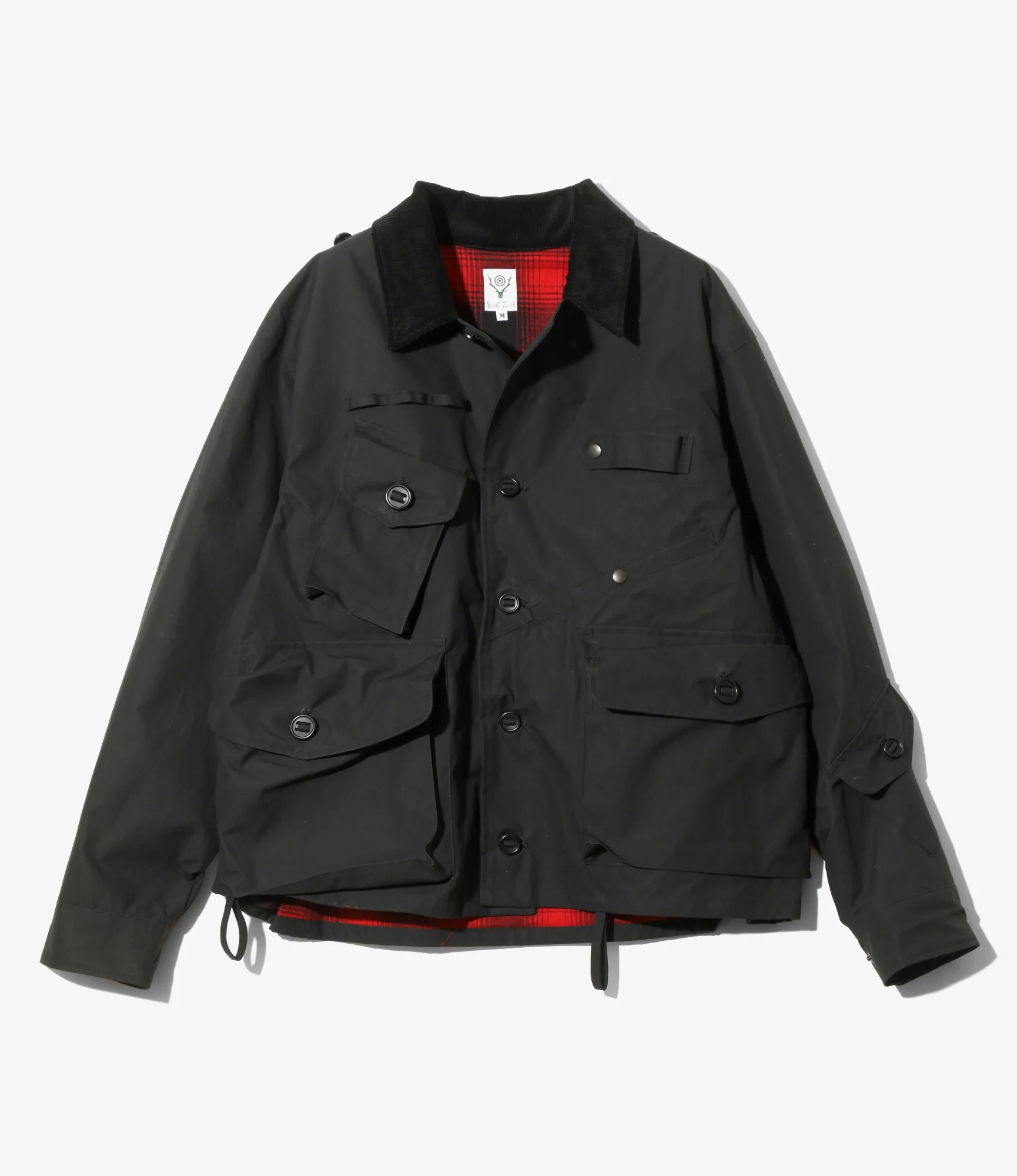 Tenkara Shirt Jacket - Black - Waxed Cotton
