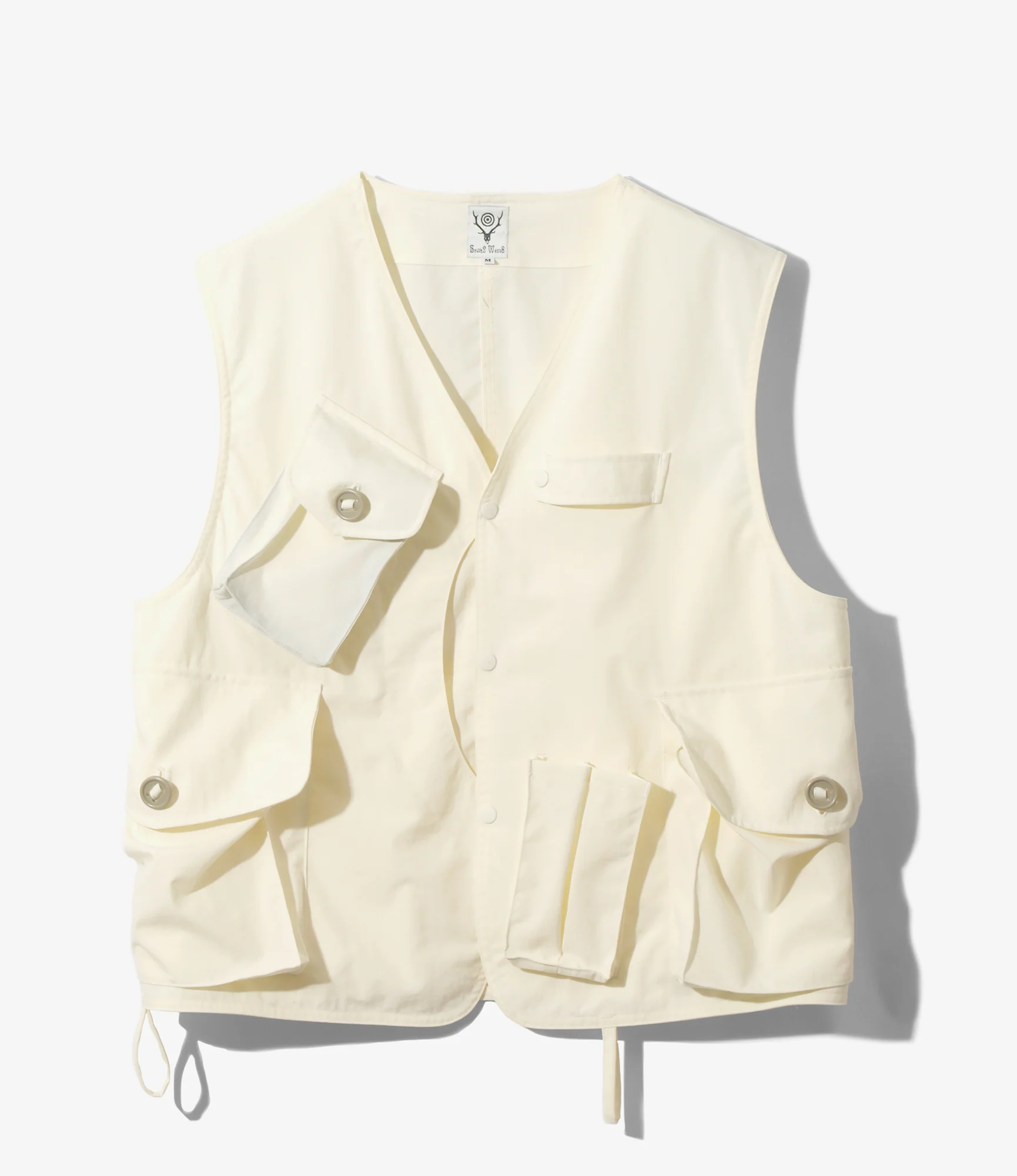 Tenkara Vest - Ivory - Nylon OX