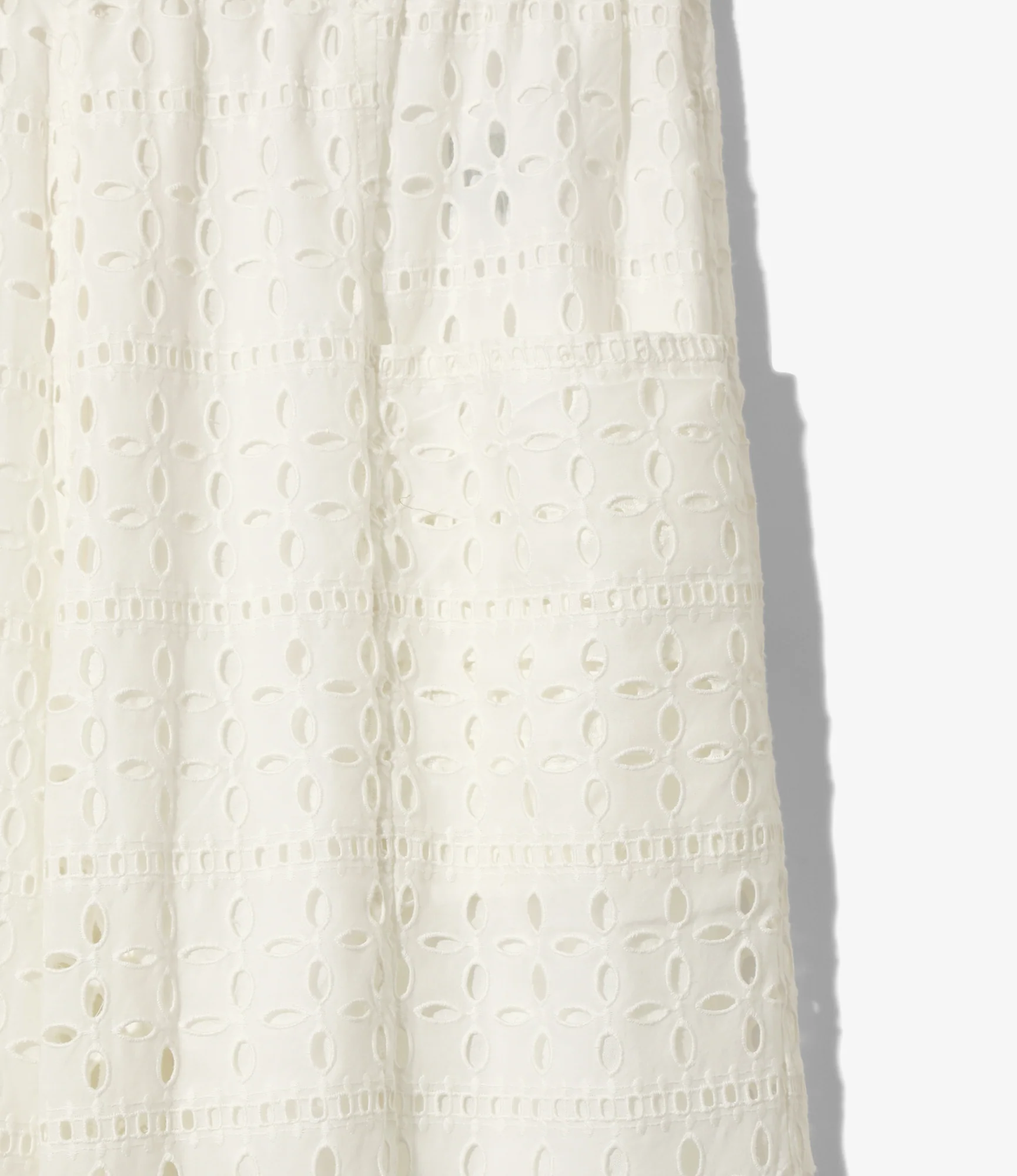 Women's Army String Pant - White - Cutwork Embroidery - Image 2