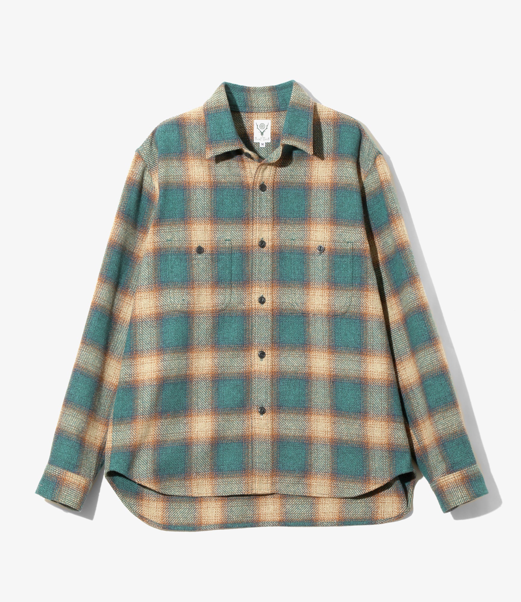 Work Shirt - Green - TC Jazz Nep Plaid