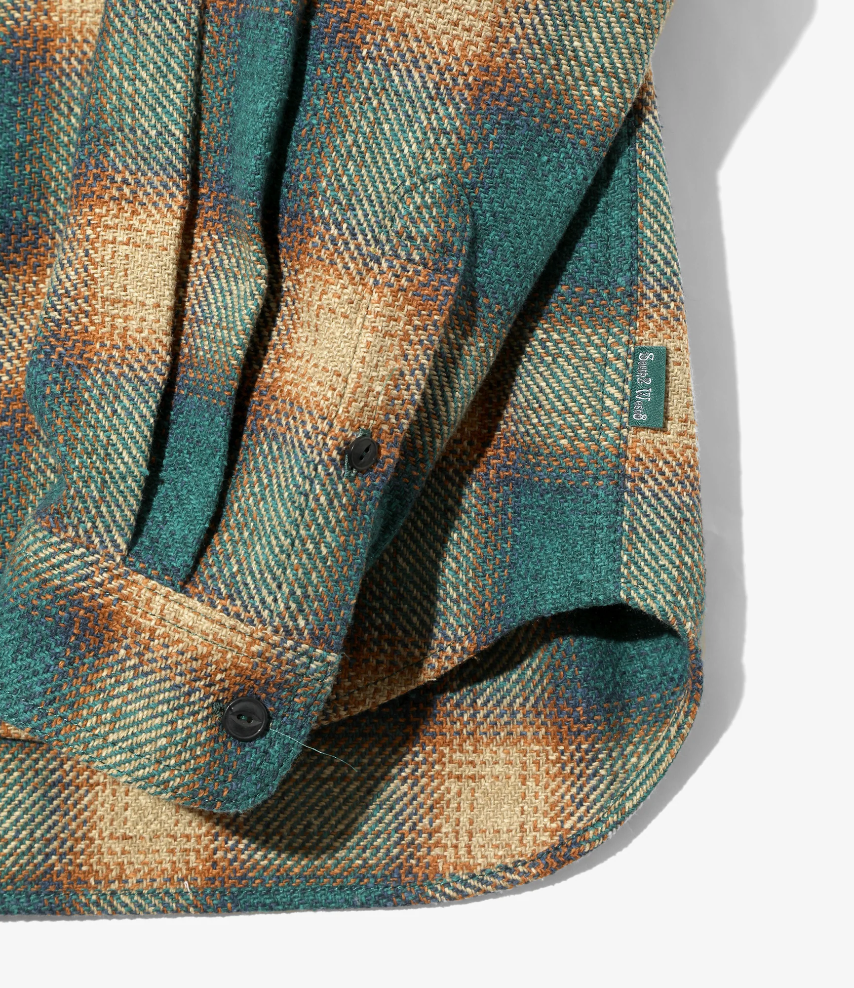 Work Shirt - Green - TC Jazz Nep Plaid - Image 3
