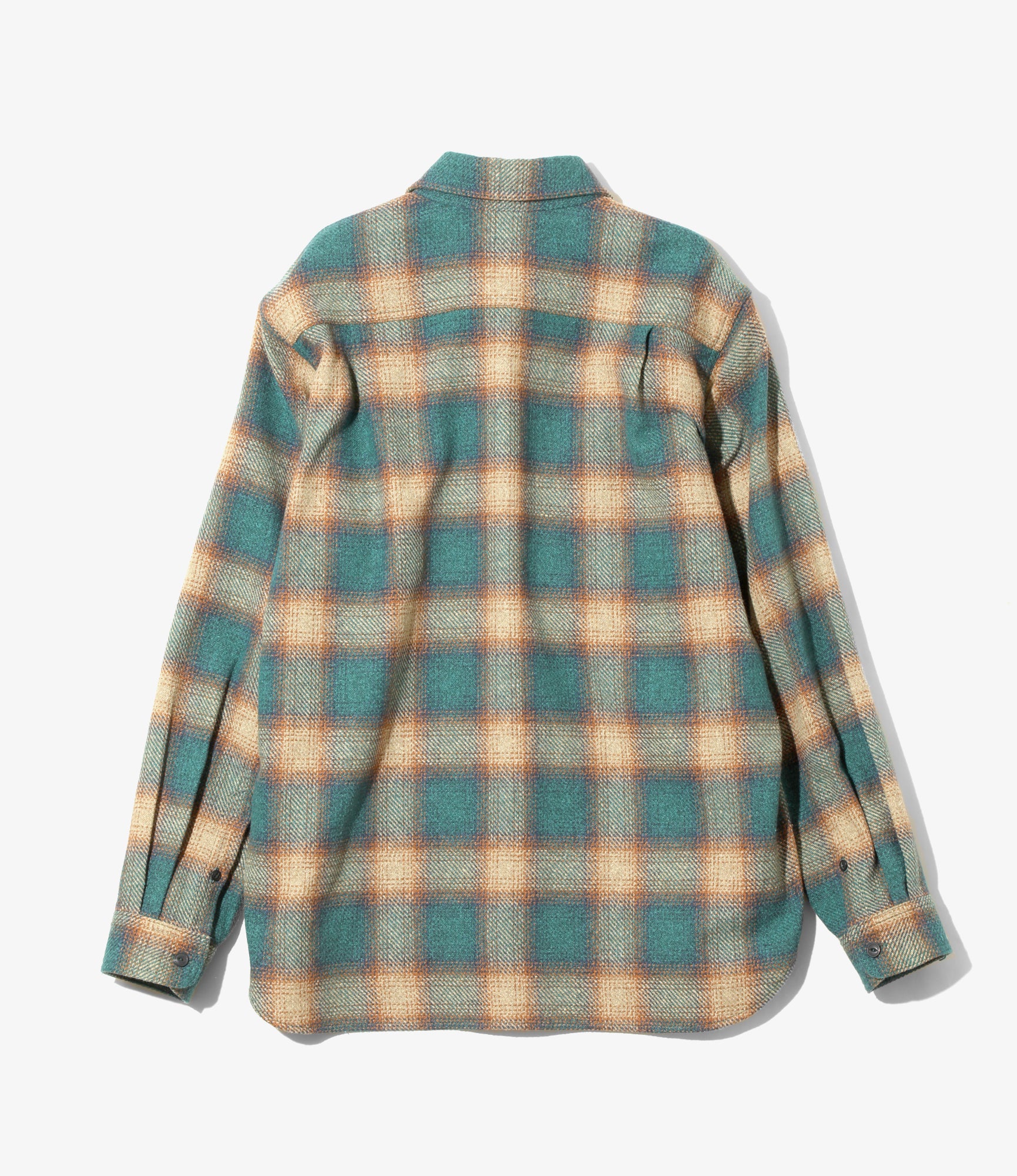 Work Shirt - Green - TC Jazz Nep Plaid - Image 4