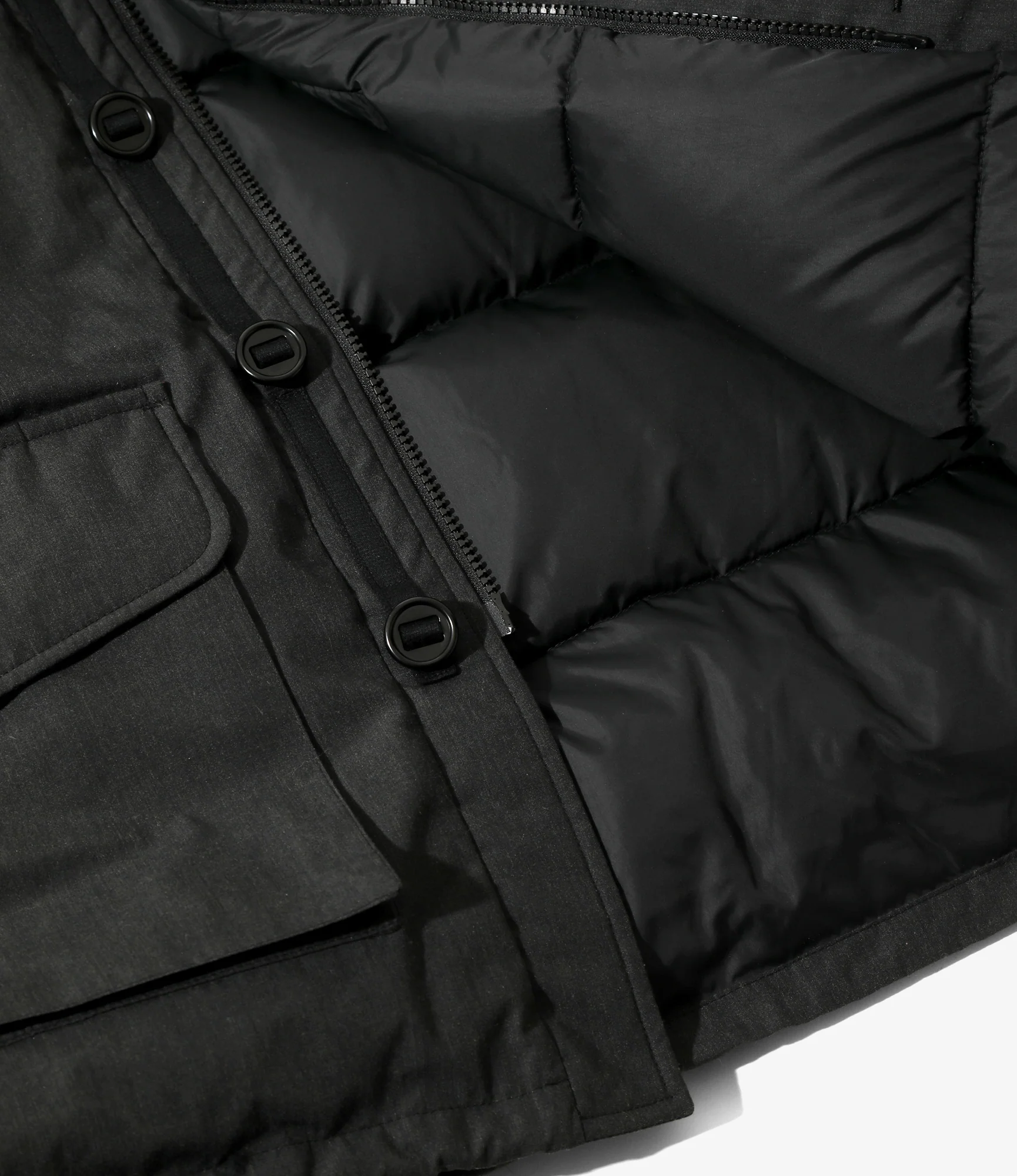 South2 West8 x NANGA Tenkara Jacket - Black - HINOC - Image 7