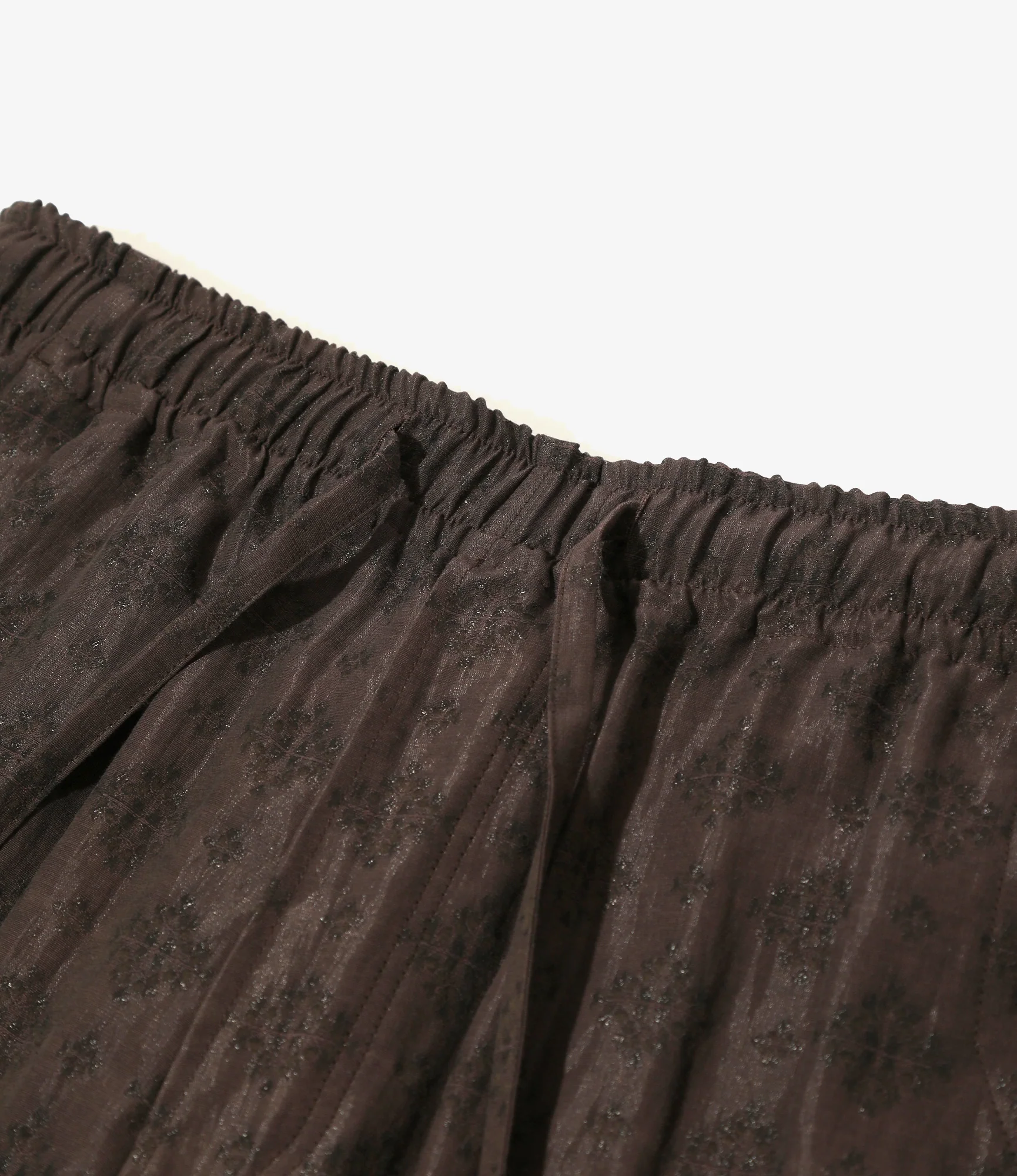 String Cowboy Pant - Bordeaux - Bright Foulard - Image 3
