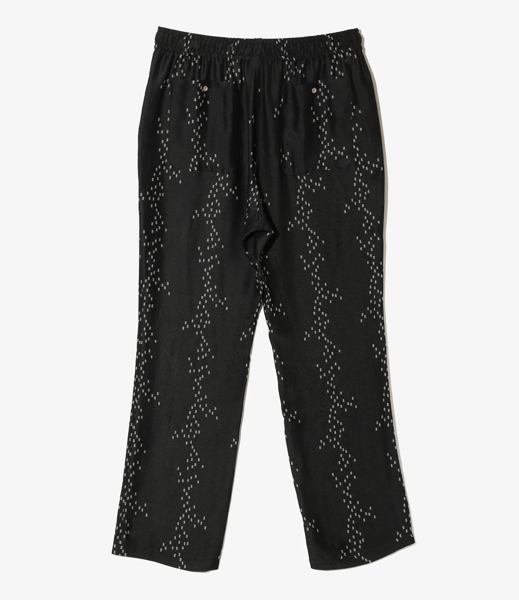 String Cowboy Pant - Off White- R/AC Square Dot Jacquard - Image 4