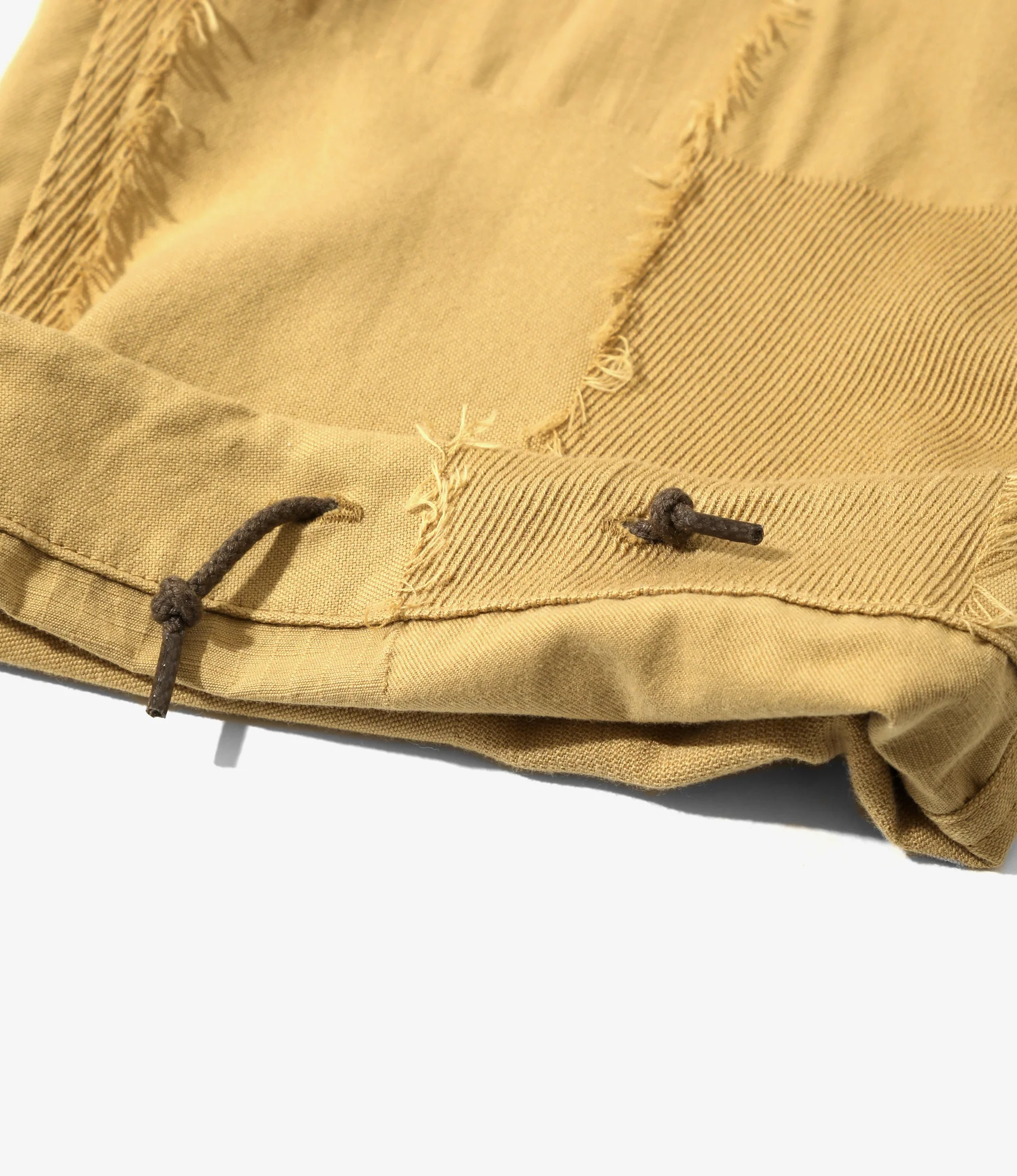 String Fatigue Pant - Khaki - Ripstop Cut Jacquard - Image 5