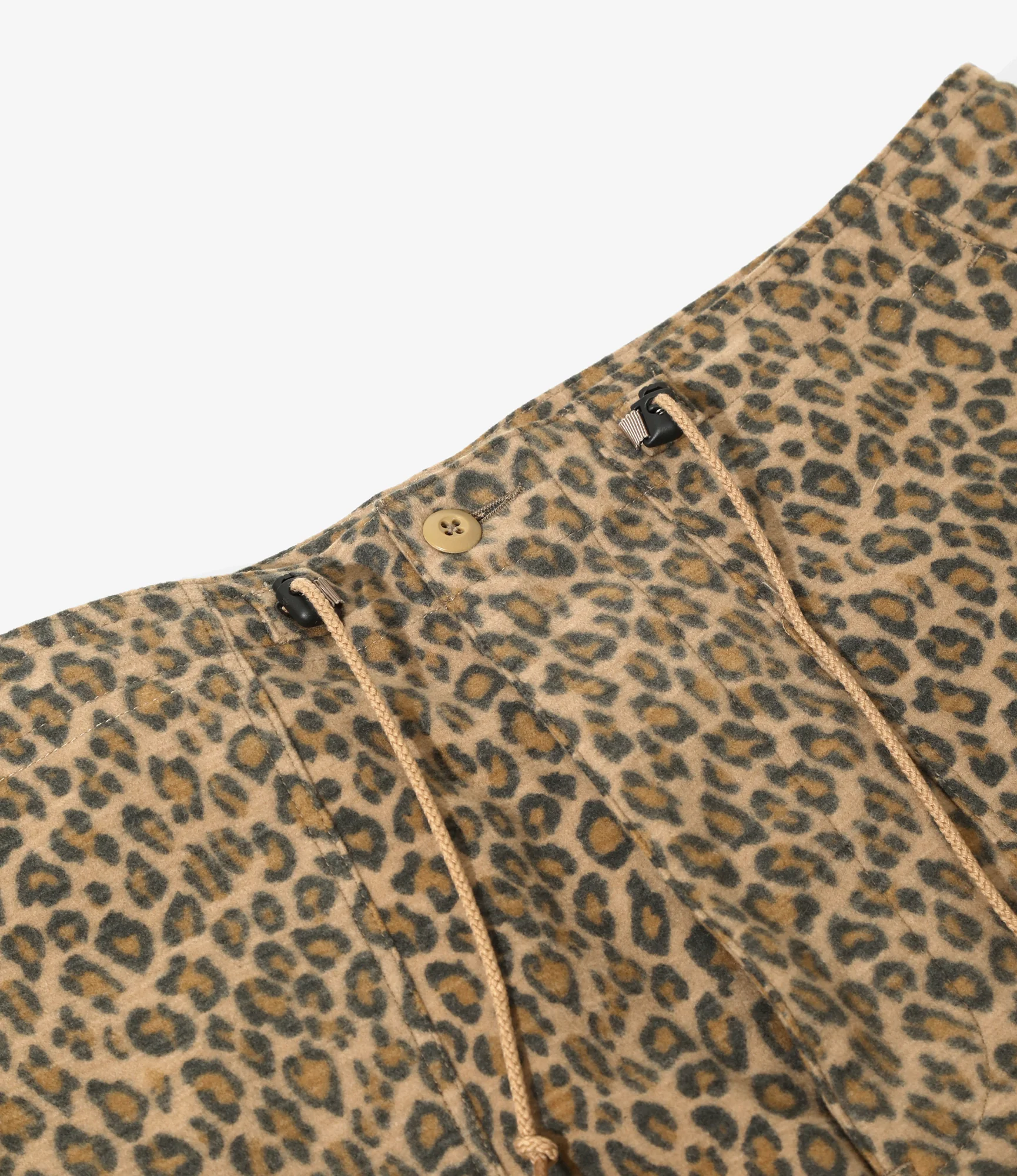 String Fatigue Pant - Leopard - Brushed Sateen - Image 2