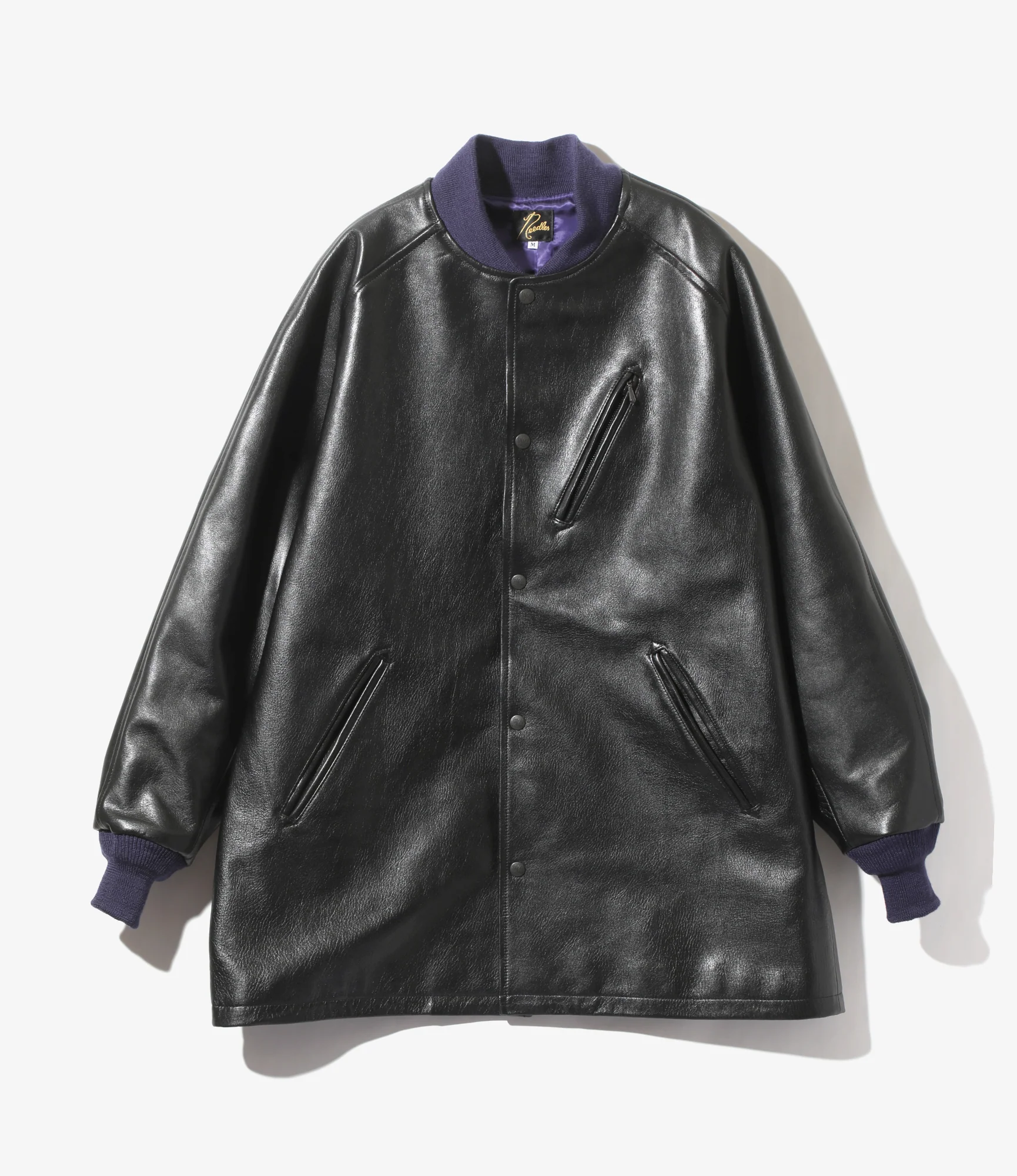Sur Coat - Black - Cowhide Lthr.